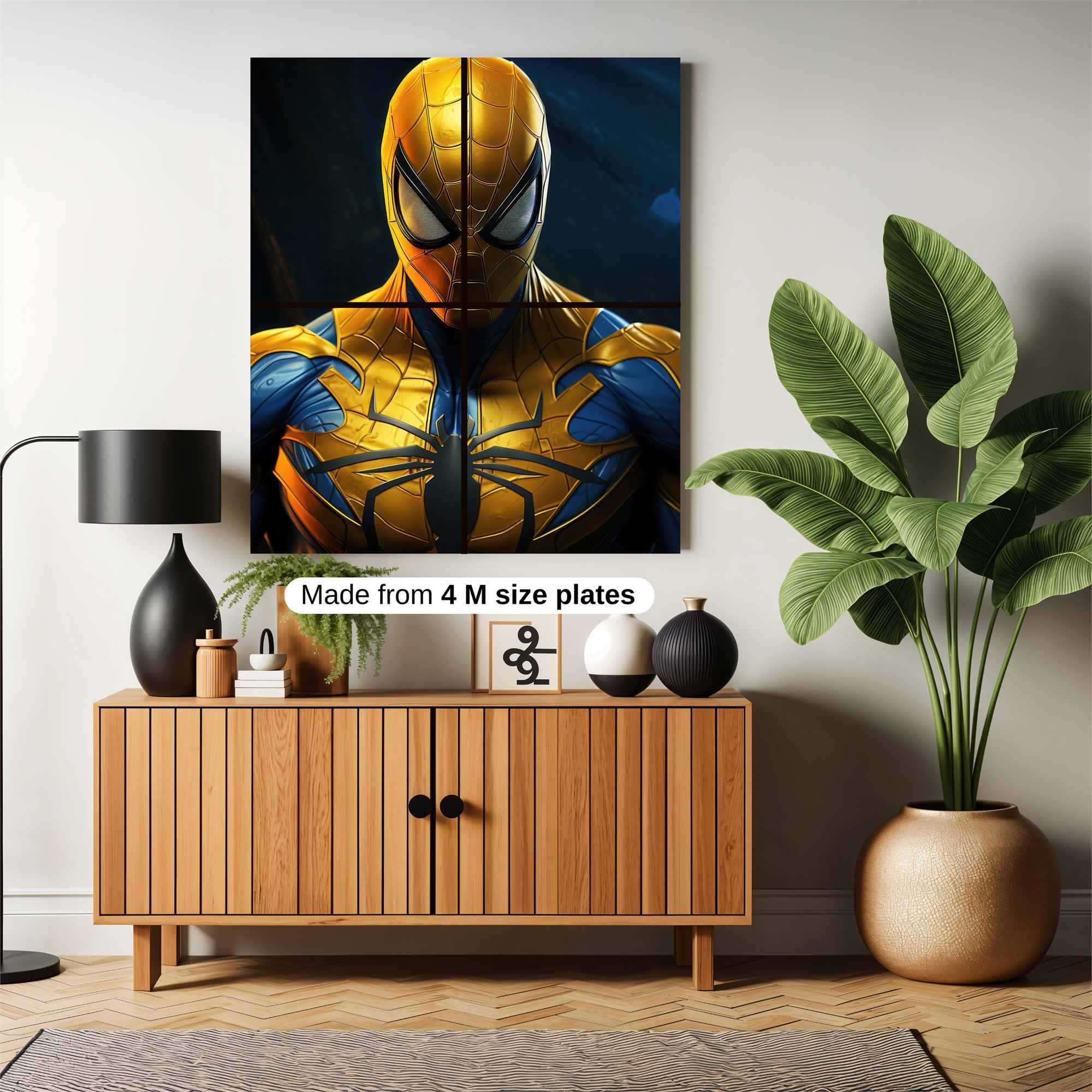 Spider-Man Resplendent Safe Wall Magnetic / M
