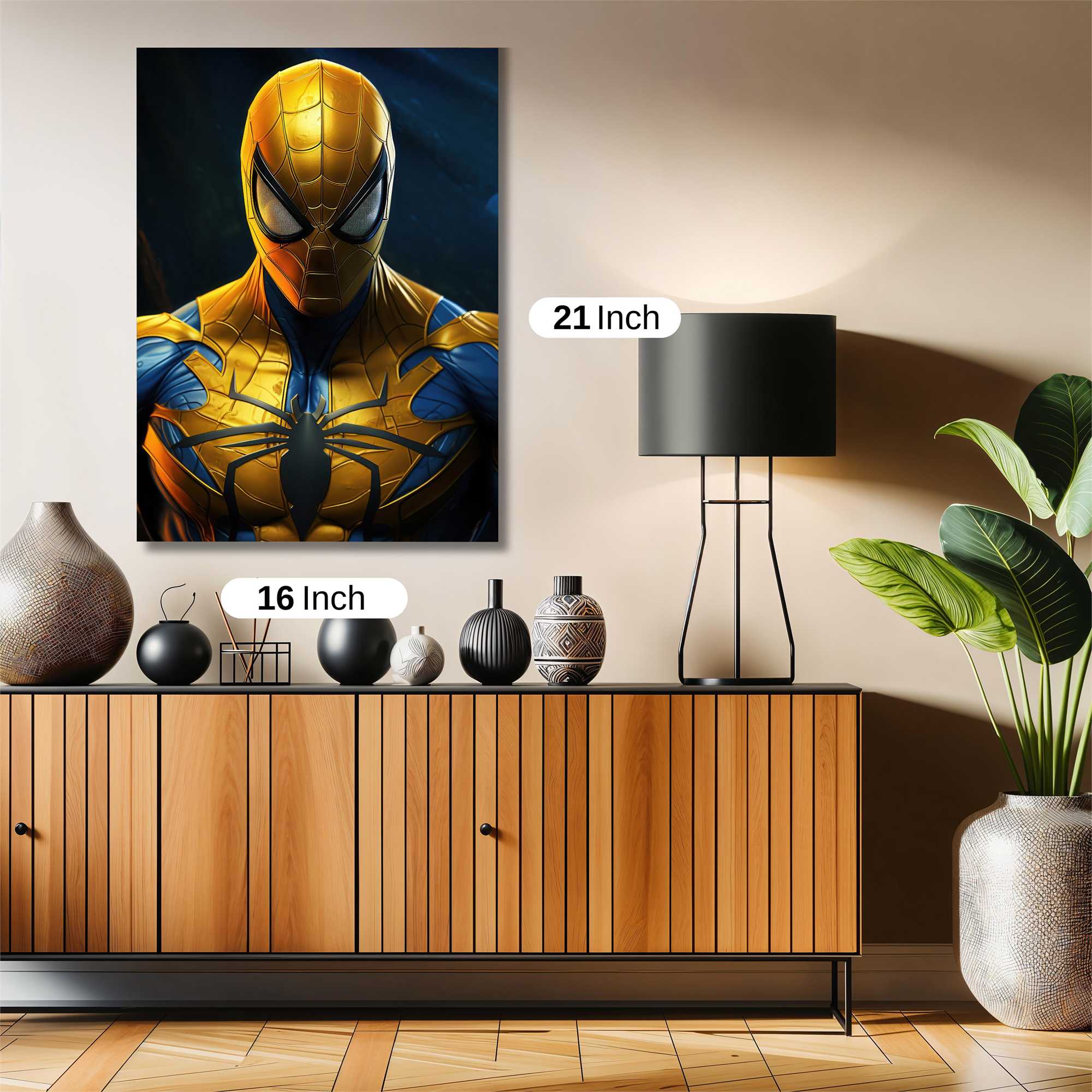Spider-Man Resplendent Safe Wall Magnetic / M