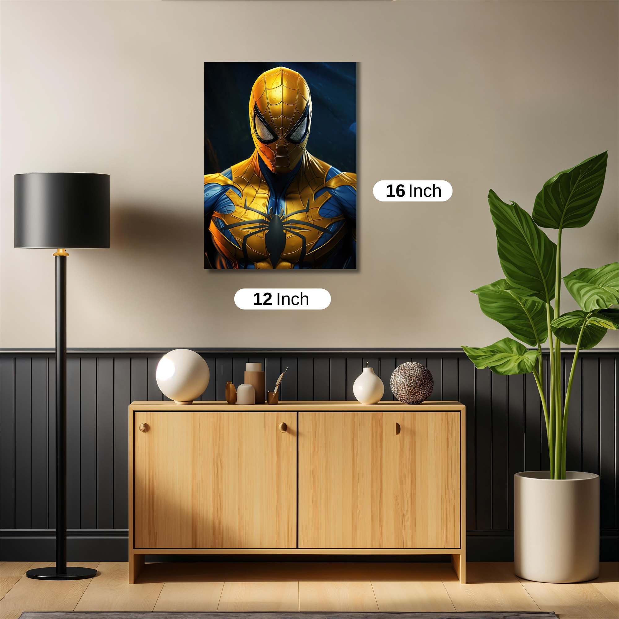 Spider-Man Resplendent Safe Wall Magnetic / M