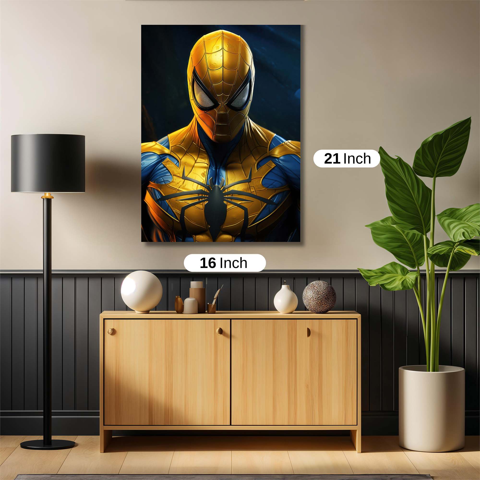 Spider-Man Resplendent Safe Wall Magnetic / M