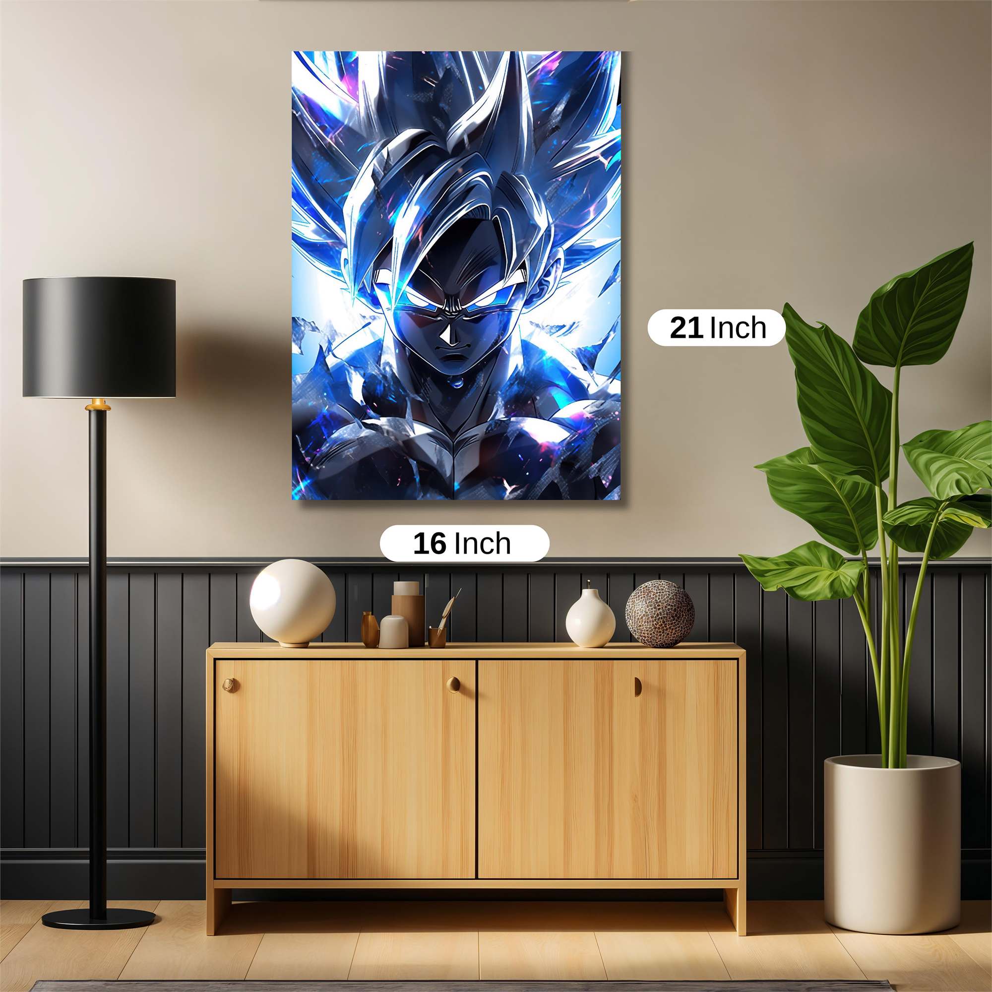 Saiyan Brilliance Safe Wall Magnetic / M