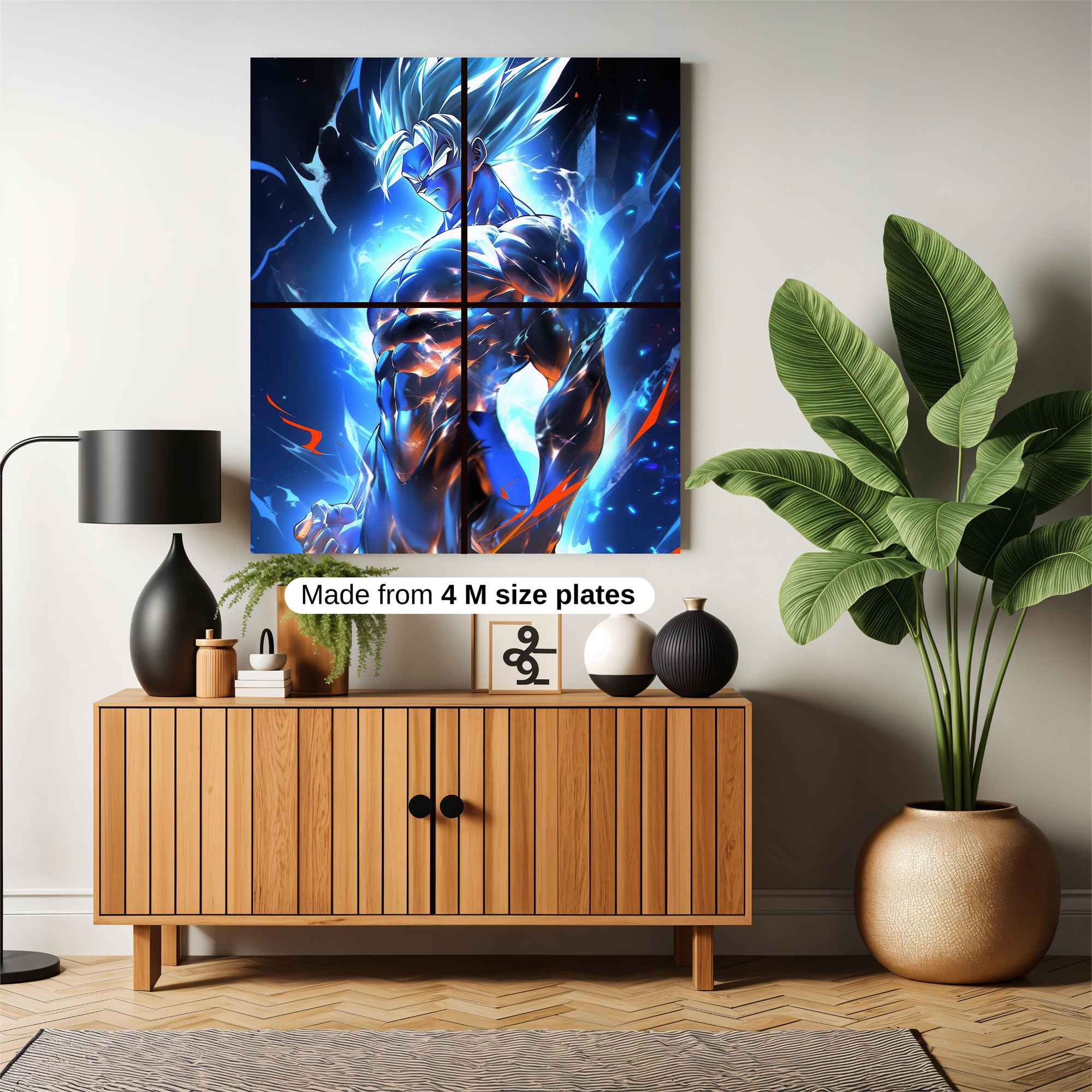 Saiyan Radiance Safe Wall Magnetic / M