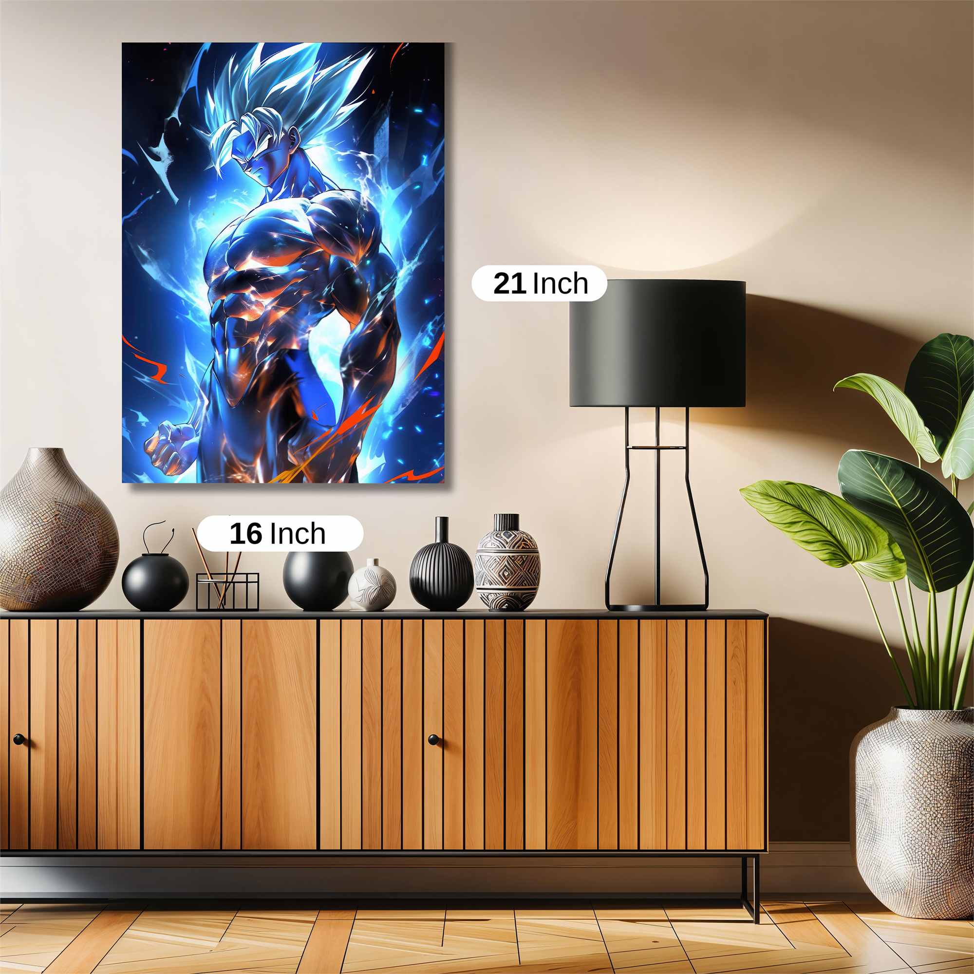 Saiyan Radiance Safe Wall Magnetic / M