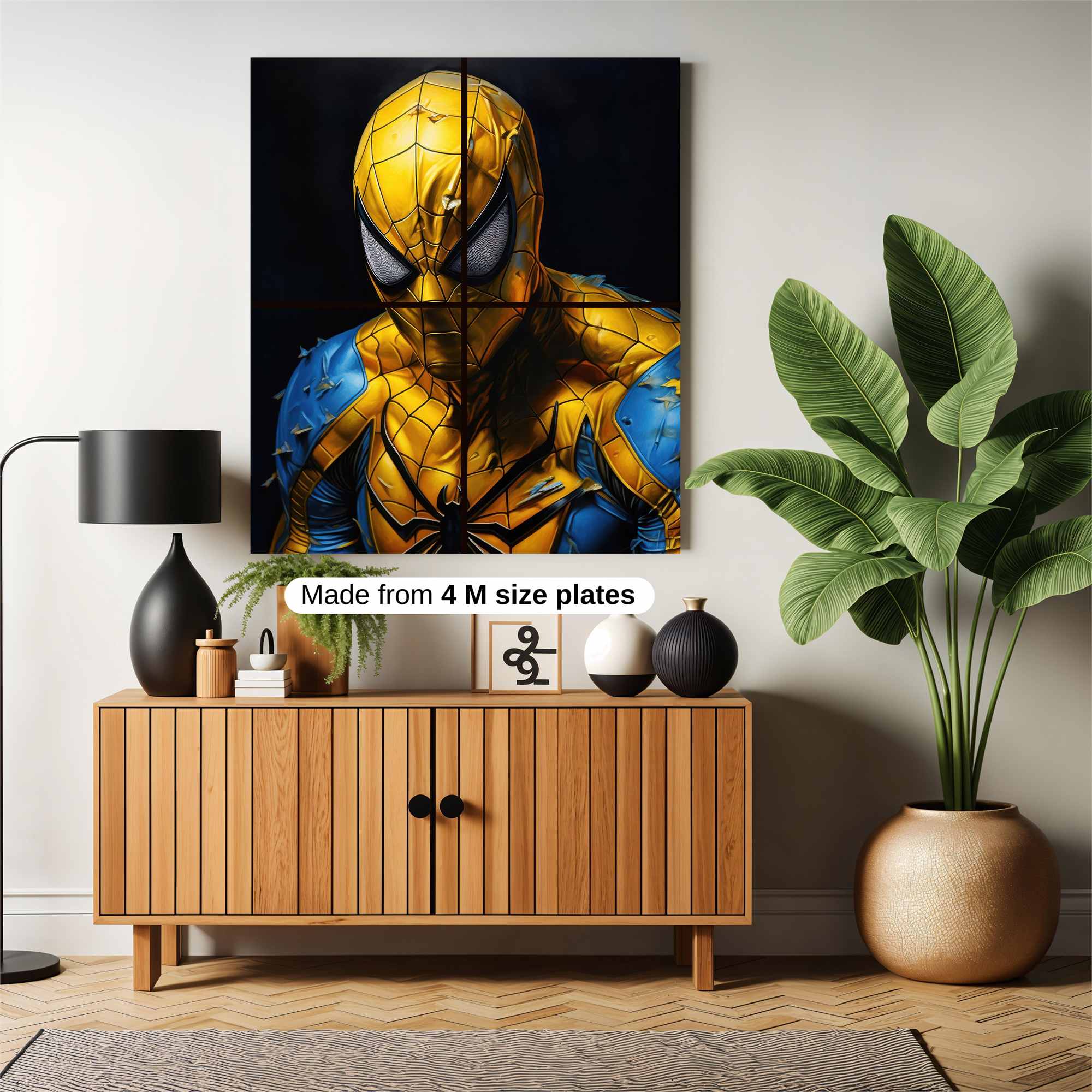 Spider-Man Resilient Safe Wall Magnetic / M