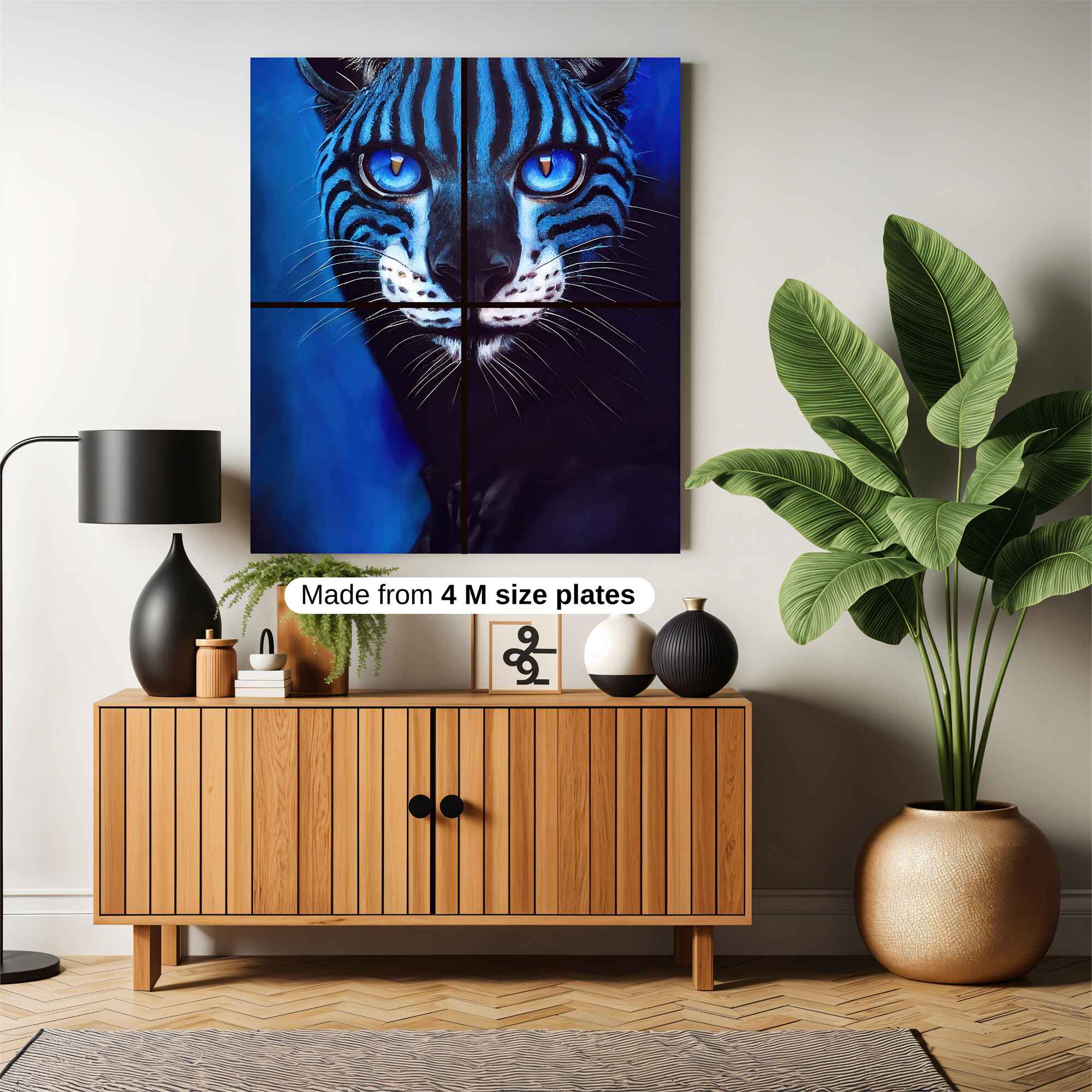 Zebra Noir Safe Wall Magnetic / M