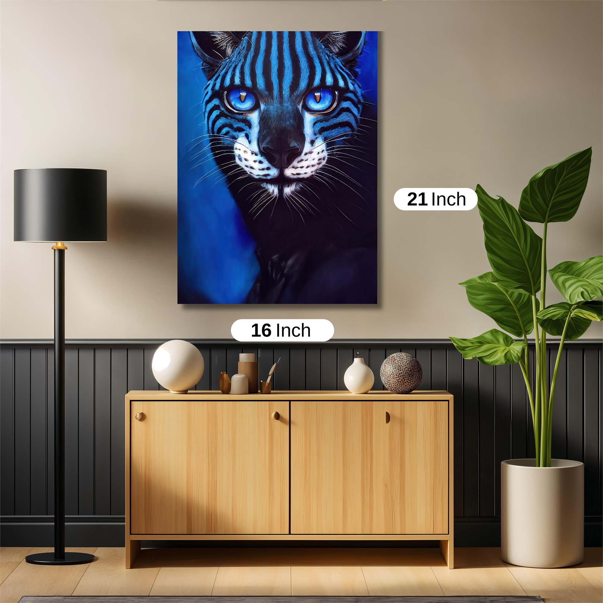 Zebra Noir Safe Wall Magnetic / M