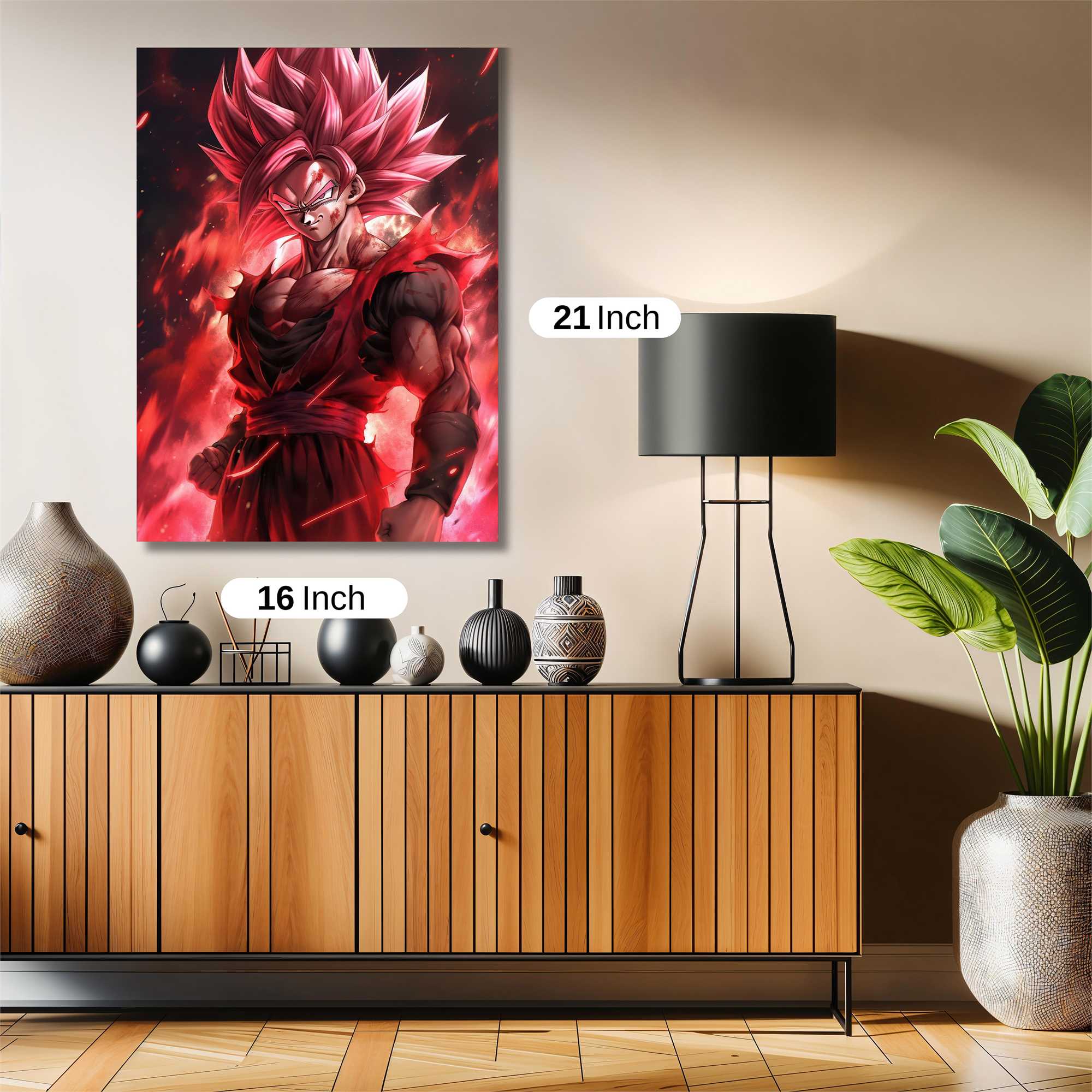 Saiyan Blaze Safe Wall Magnetic / M