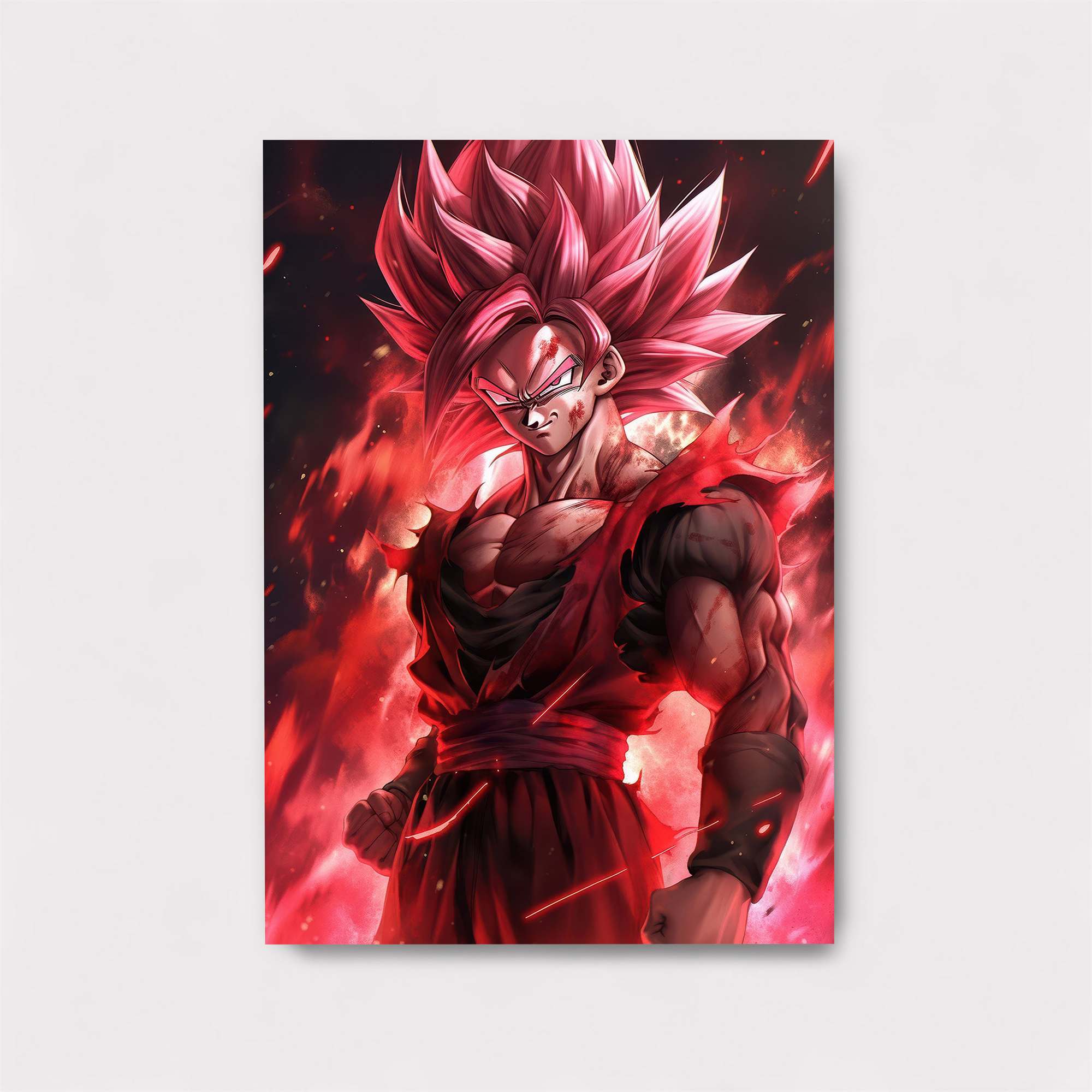Saiyan Blaze Safe Wall Magnetic / M