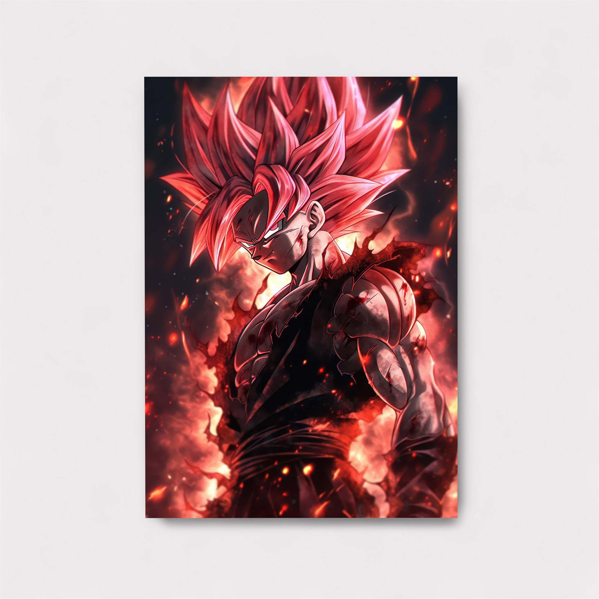 Goku Inferno Safe Wall Magnetic / M