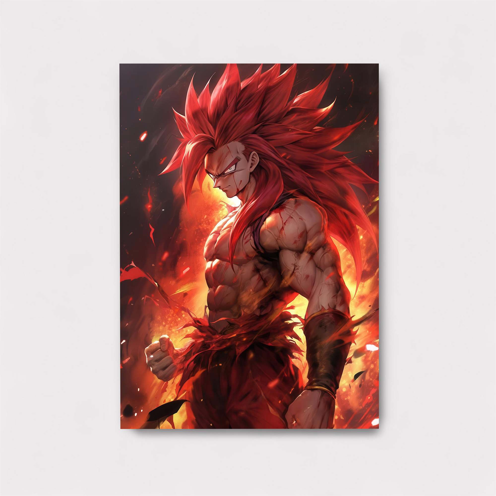 Saiyan Inferno Safe Wall Magnetic / M