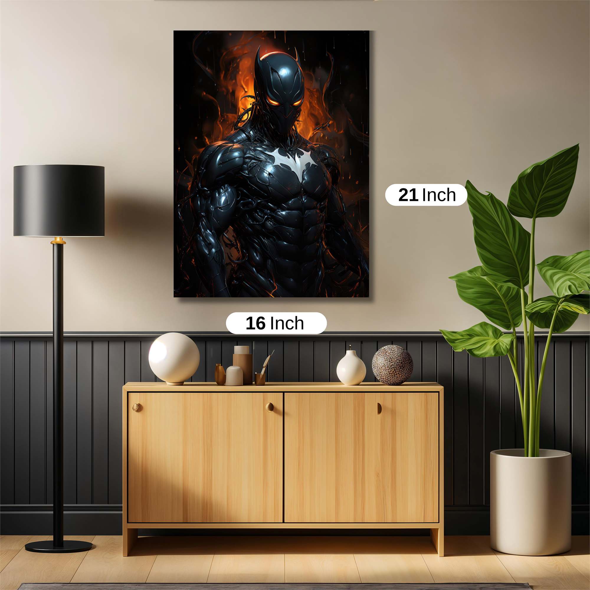 Heroic Inferno Safe Wall Magnetic / M