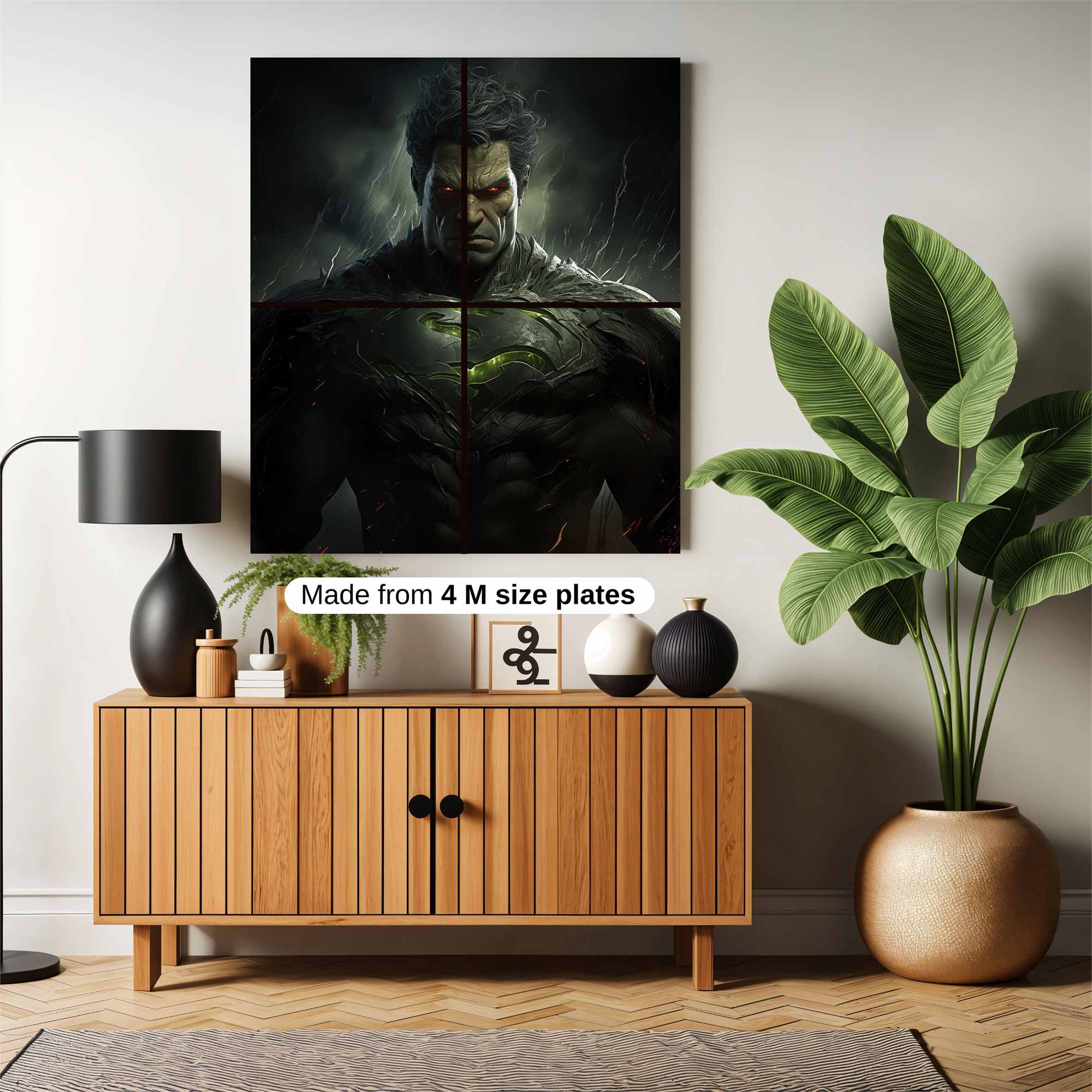 Superman Menace Safe Wall Magnetic / M