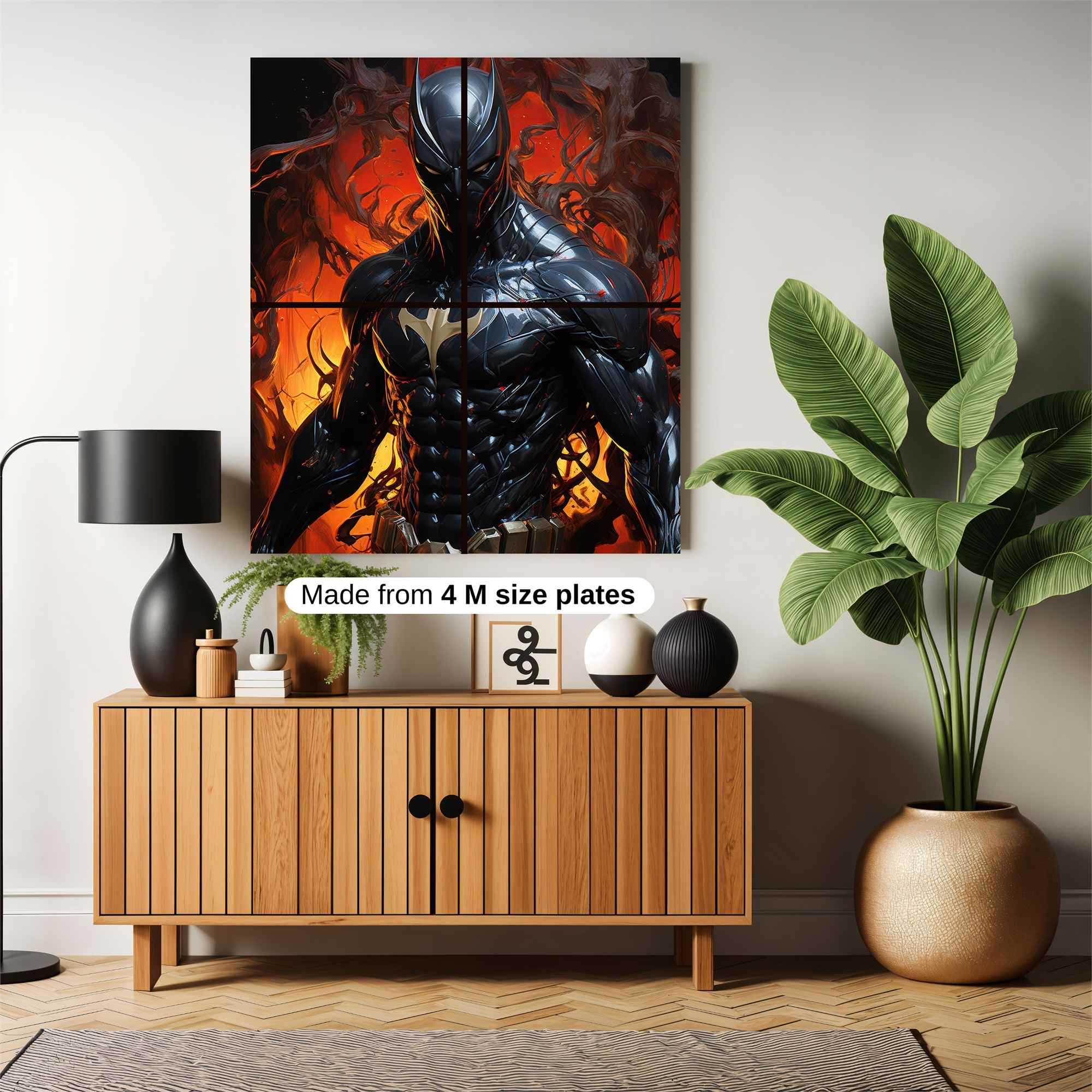 Batman's Blaze Safe Wall Magnetic / M