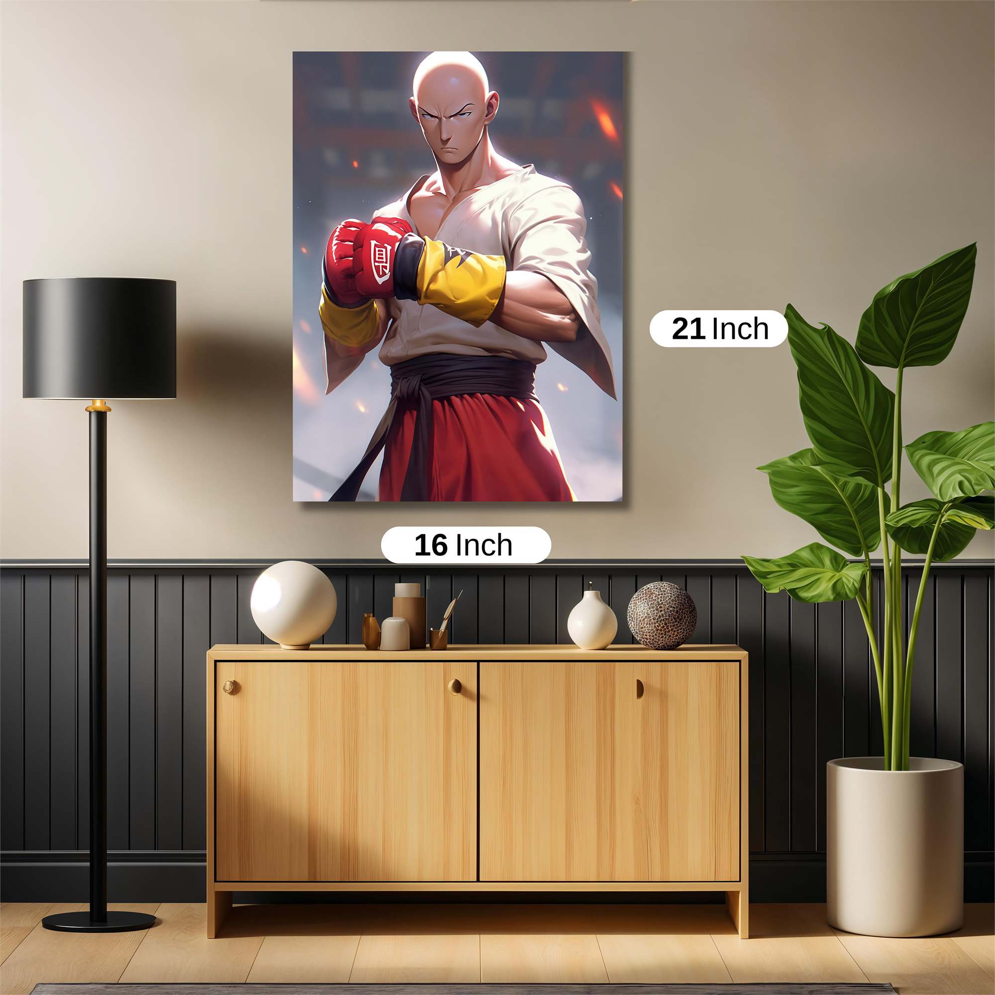 Saitama Fury Safe Wall Magnetic / M