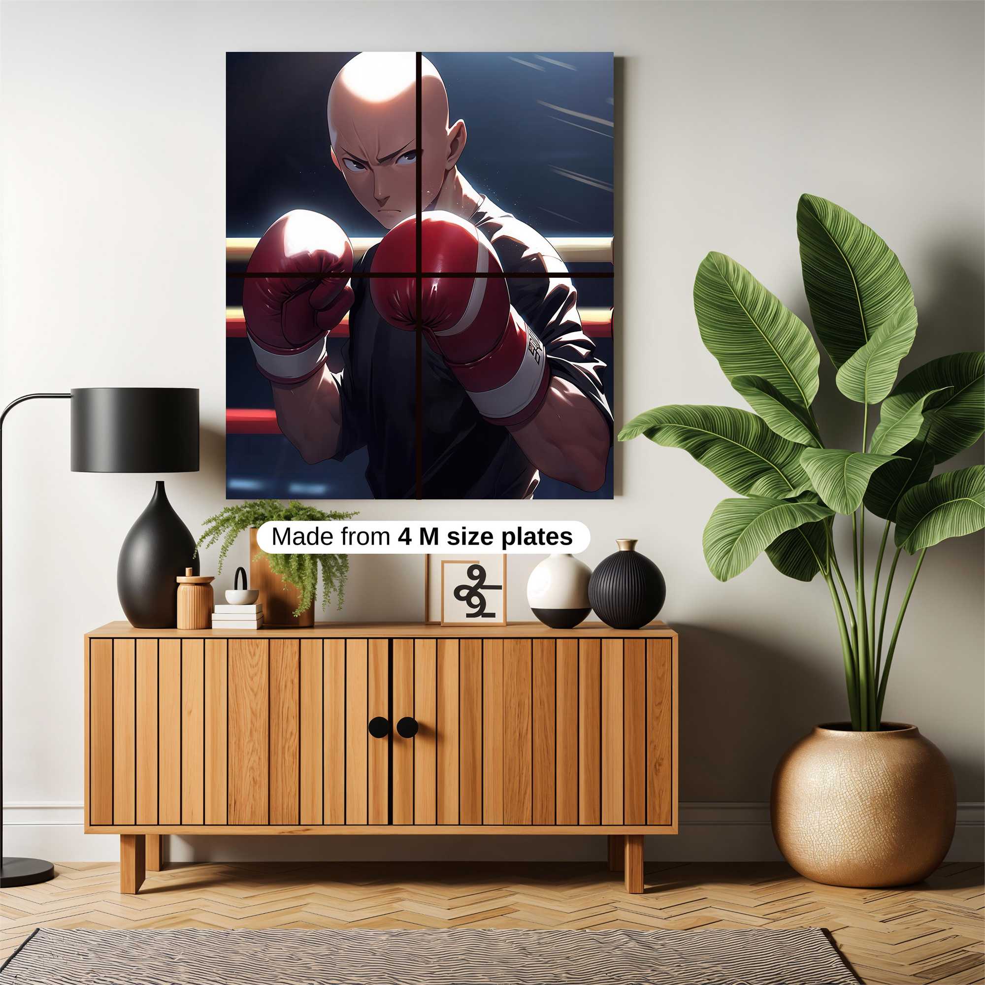 Saitama Punchstorm Safe Wall Magnetic / M