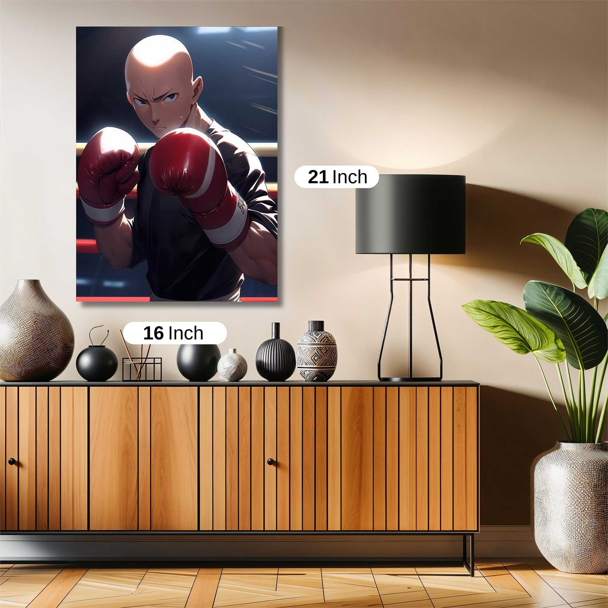 Saitama Punchstorm Safe Wall Magnetic / M