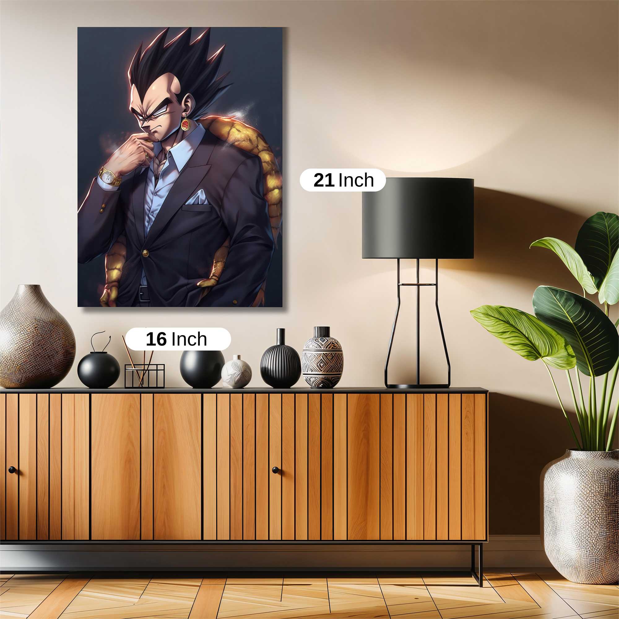 Vegeta Vibe Safe Wall Magnetic / M