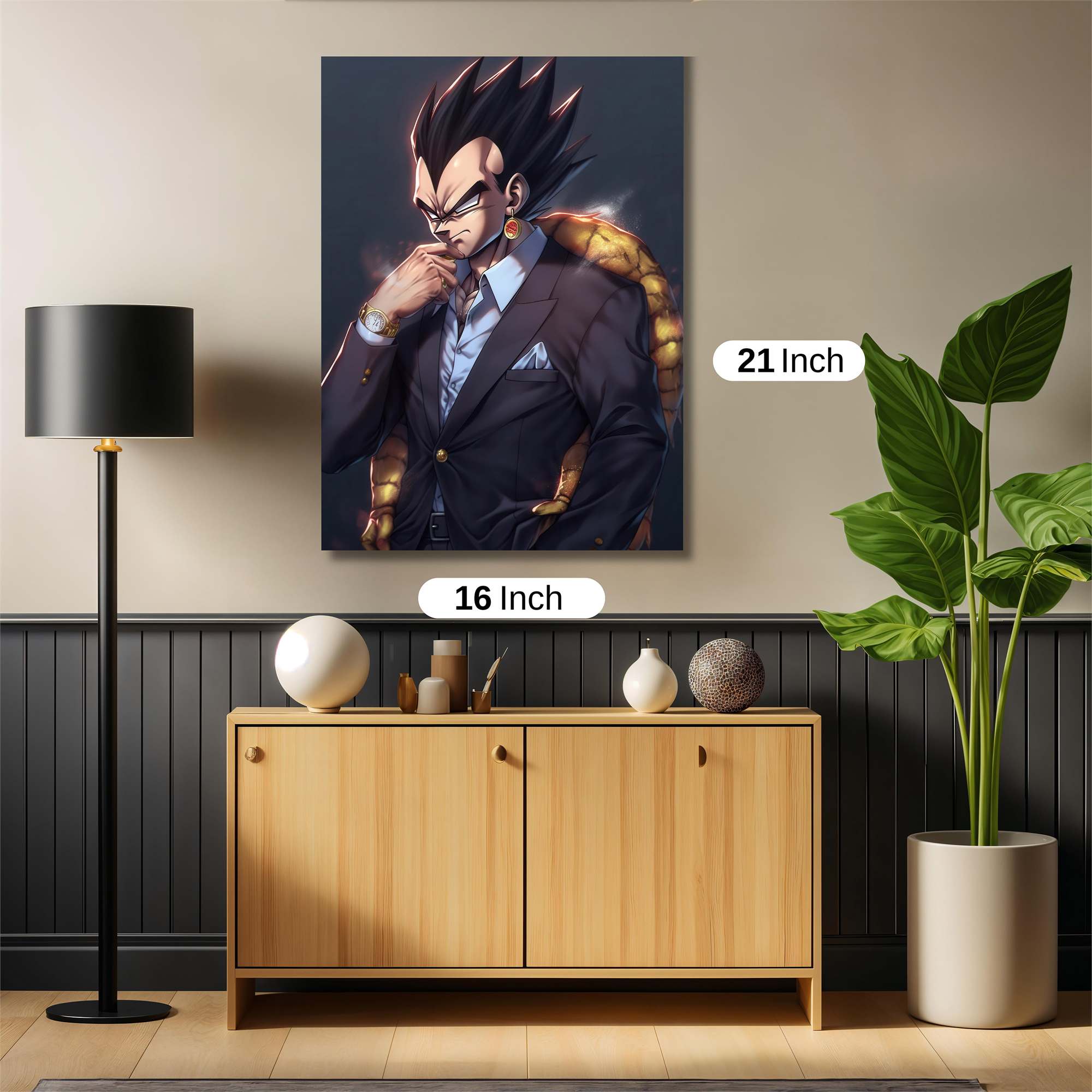Vegeta Vibe Safe Wall Magnetic / M