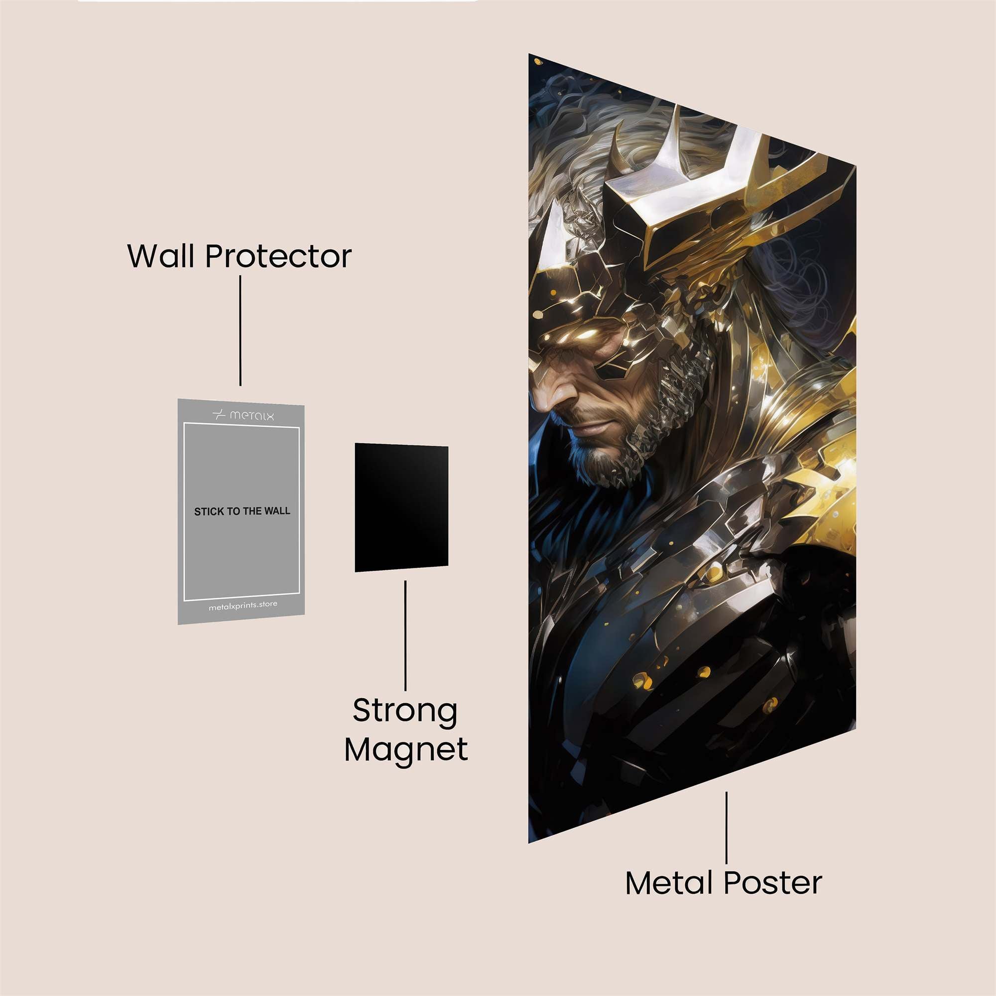 Regal Majesty Safe Wall Magnetic / M