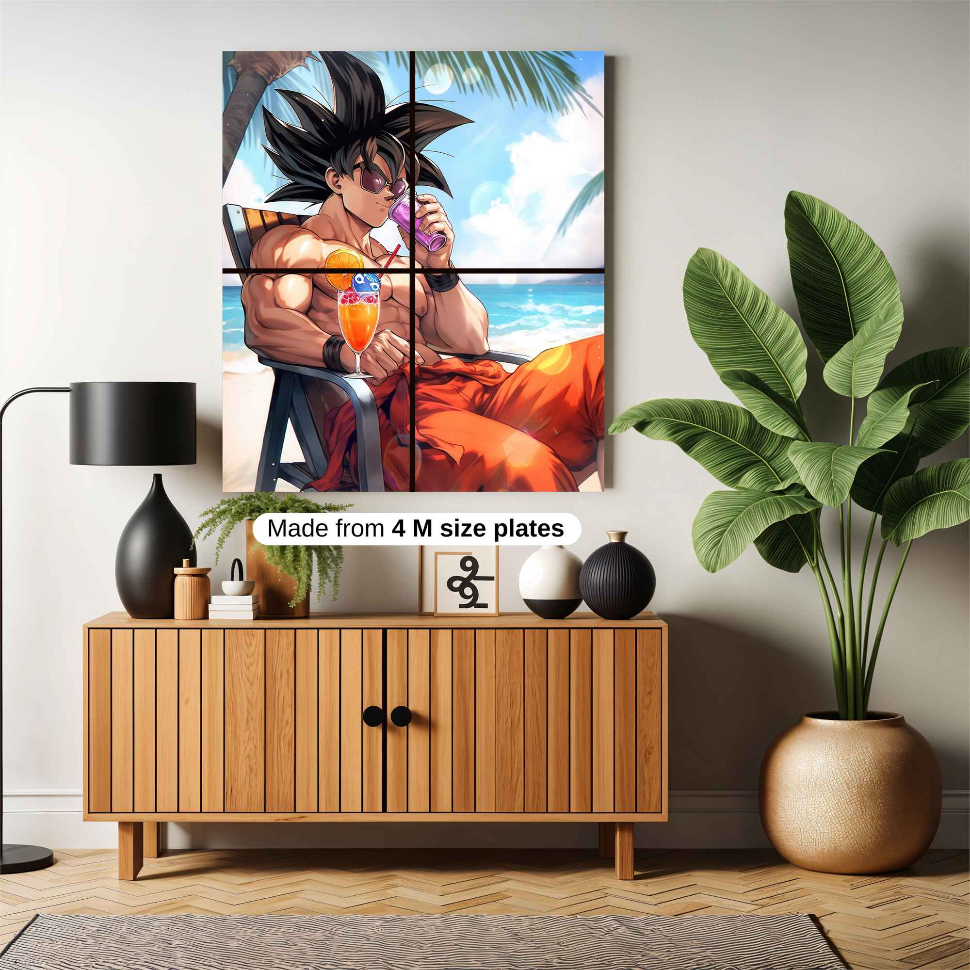 Goku Relaxation Safe Wall Magnetic / M