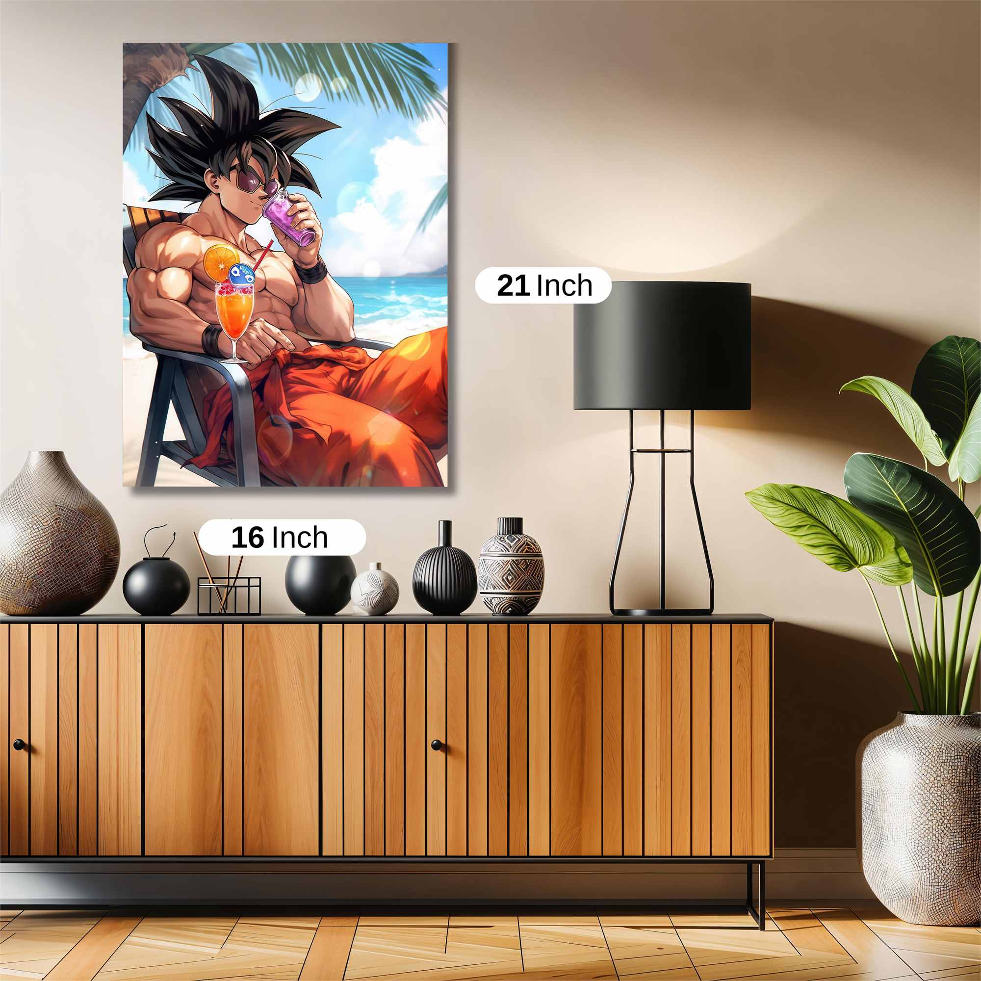 Goku Relaxation Safe Wall Magnetic / M