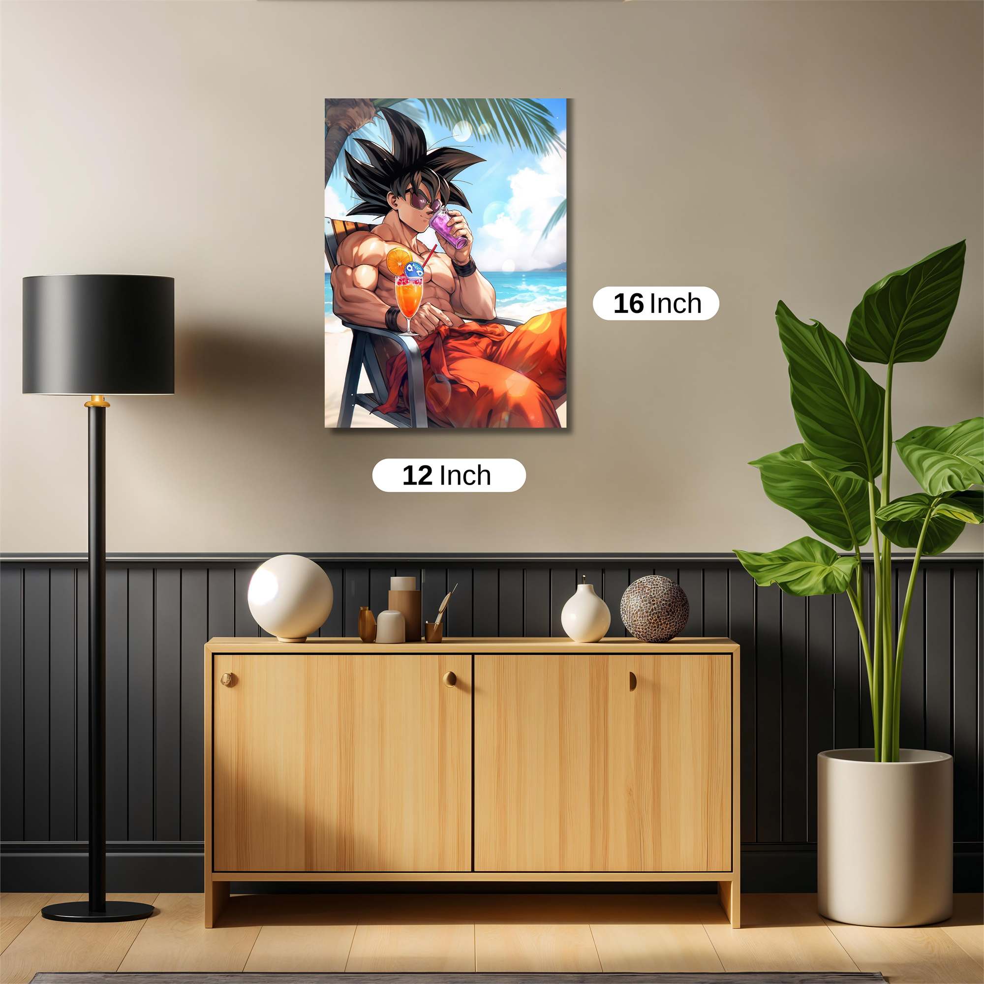 Goku Relaxation Safe Wall Magnetic / M
