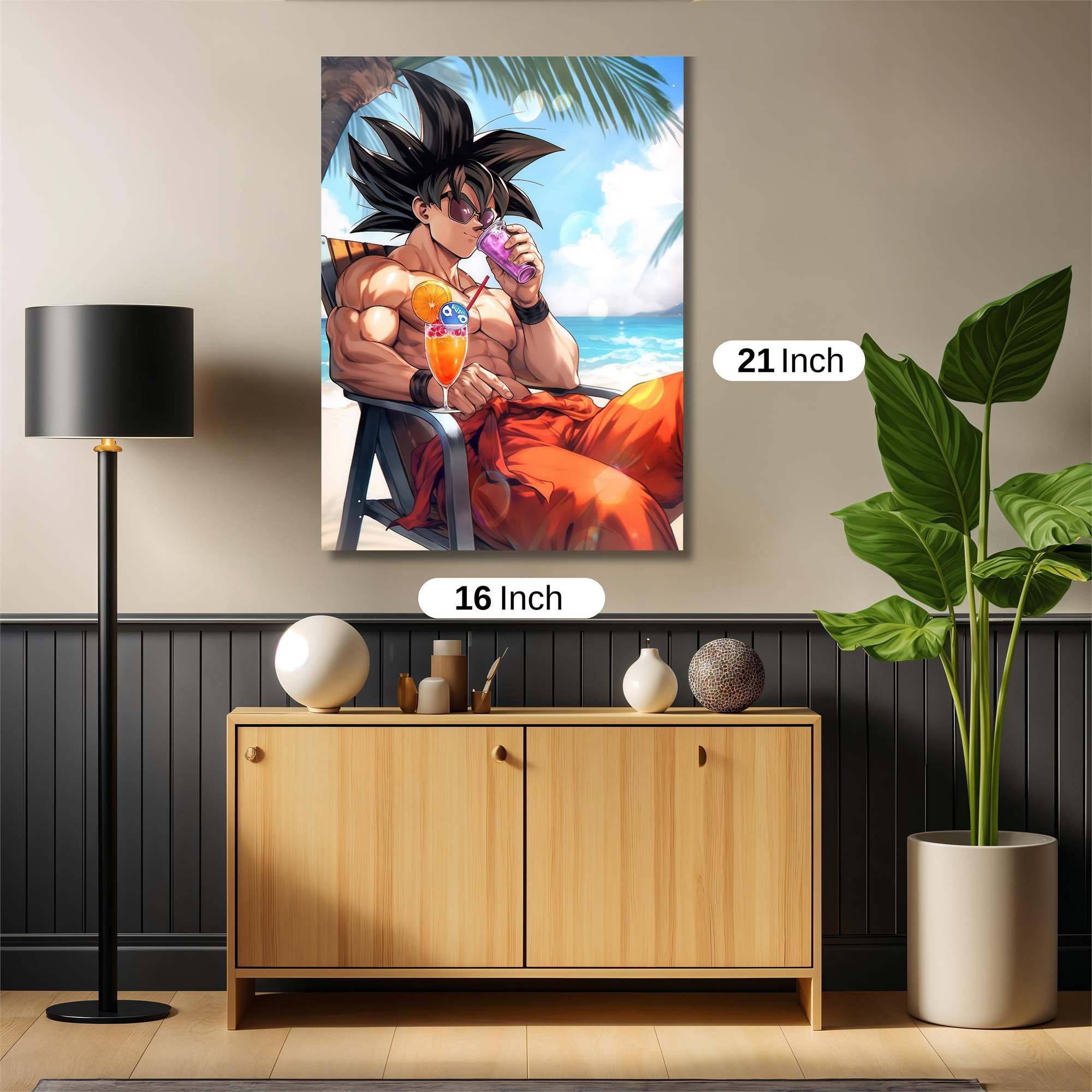 Goku Relaxation Safe Wall Magnetic / M