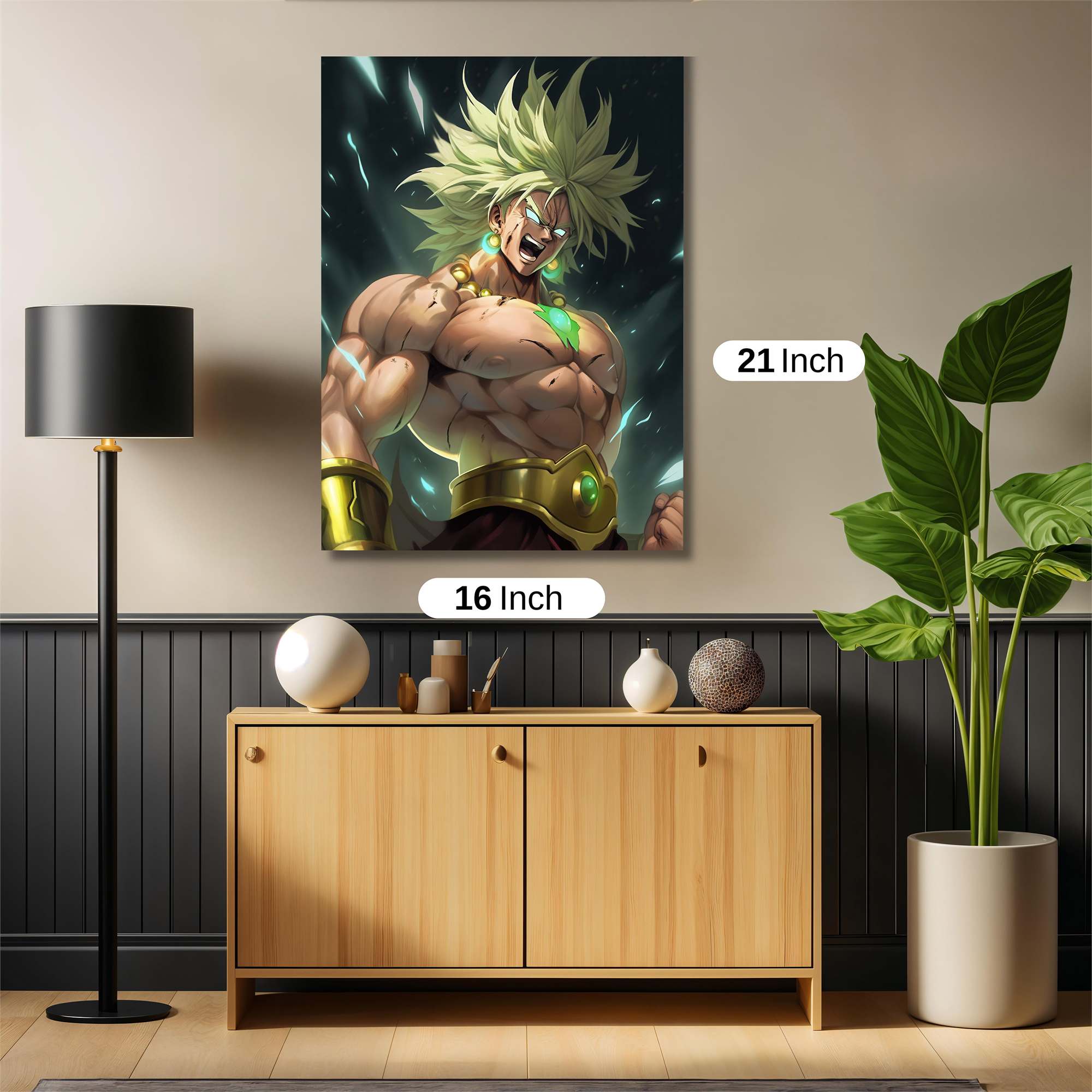 Broly Powerstorm Safe Wall Magnetic / M
