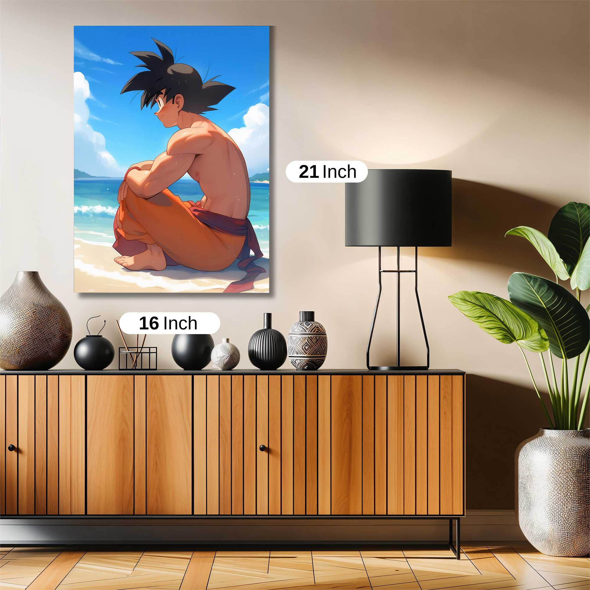 Goku Serenity Safe Wall Magnetic / M