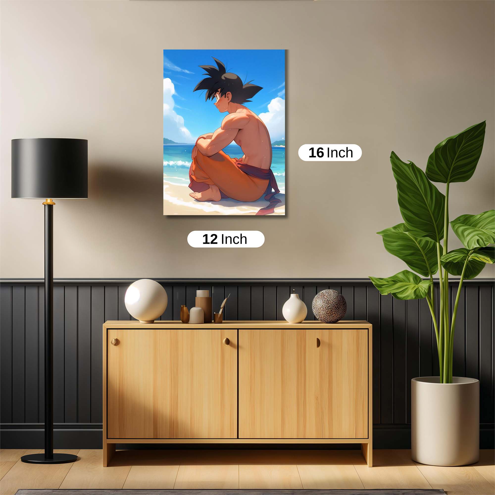 Goku Serenity Safe Wall Magnetic / M