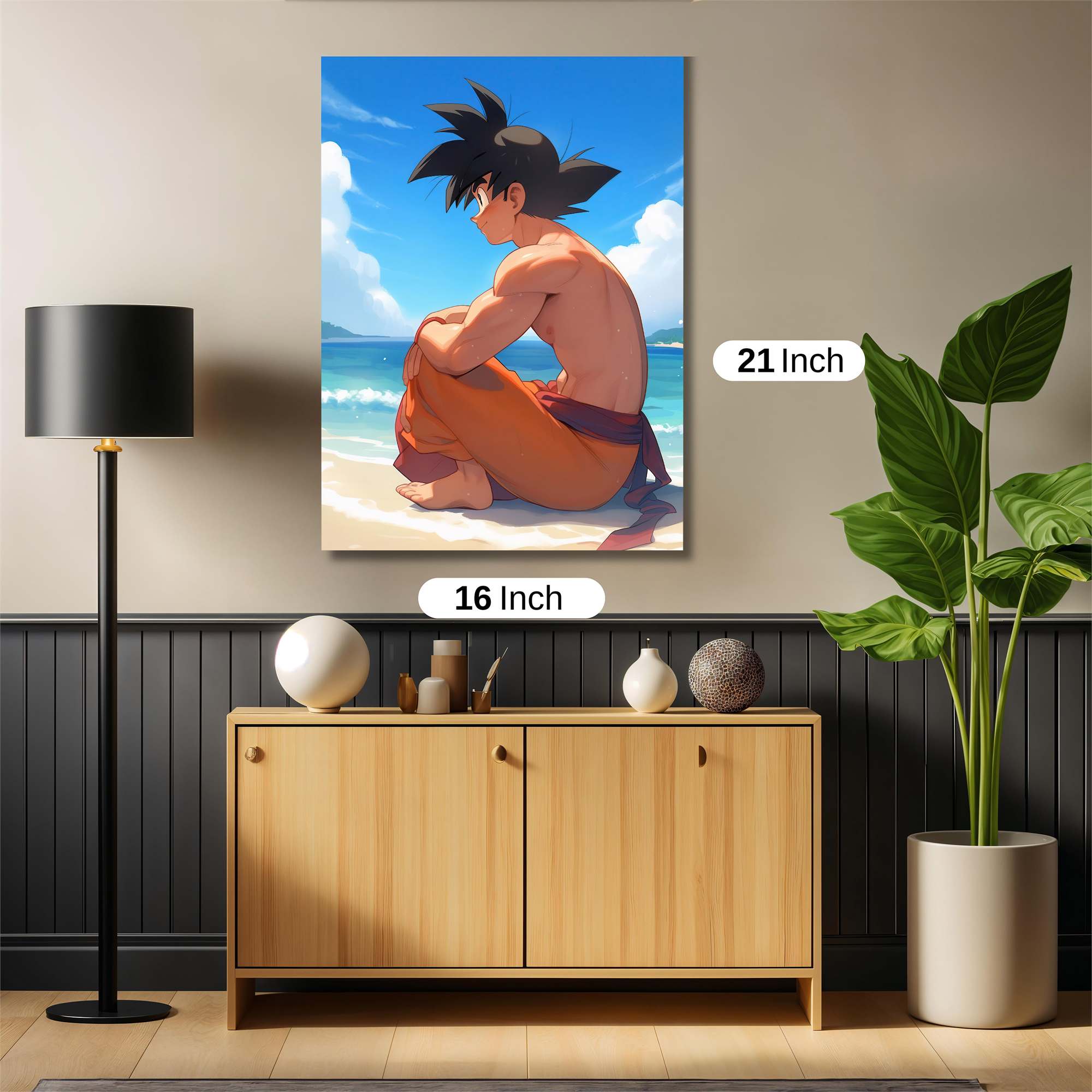 Goku Serenity Safe Wall Magnetic / M