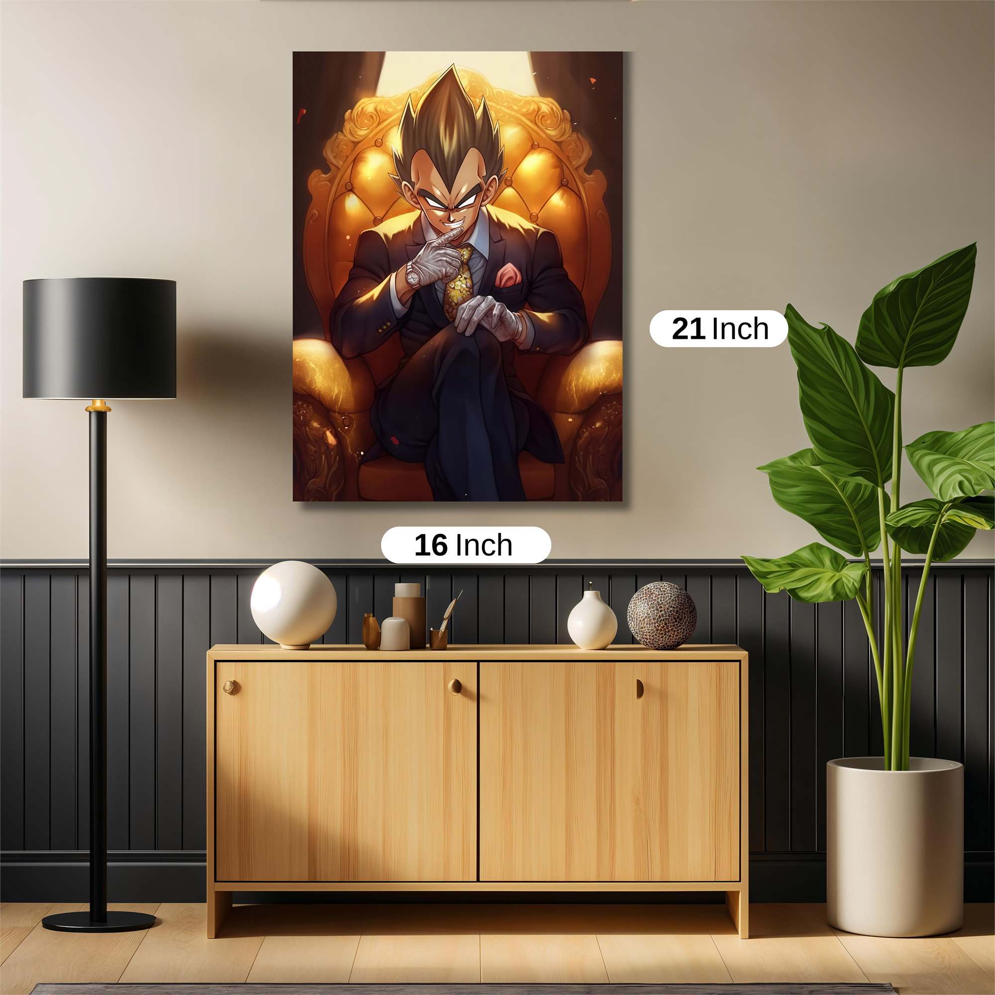 Vegeta Regality Safe Wall Magnetic / M