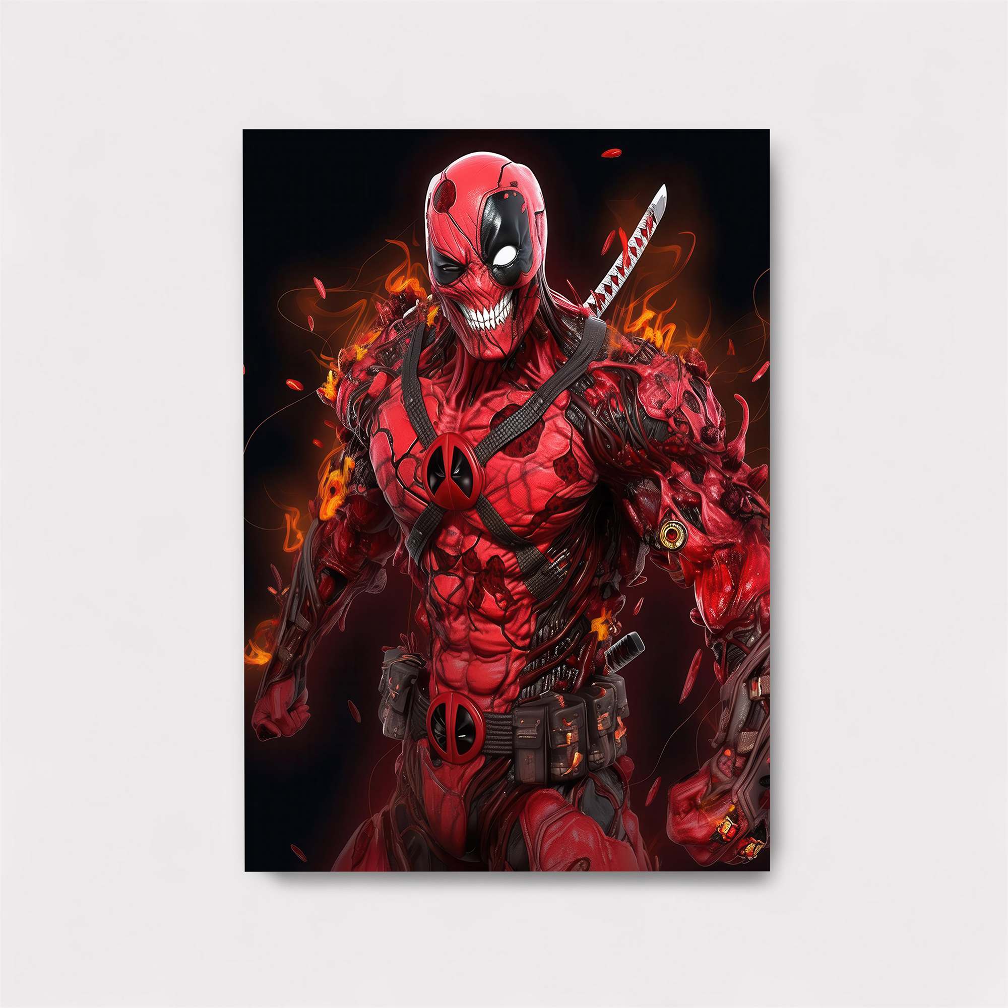 Deadpool Fury Safe Wall Magnetic / M