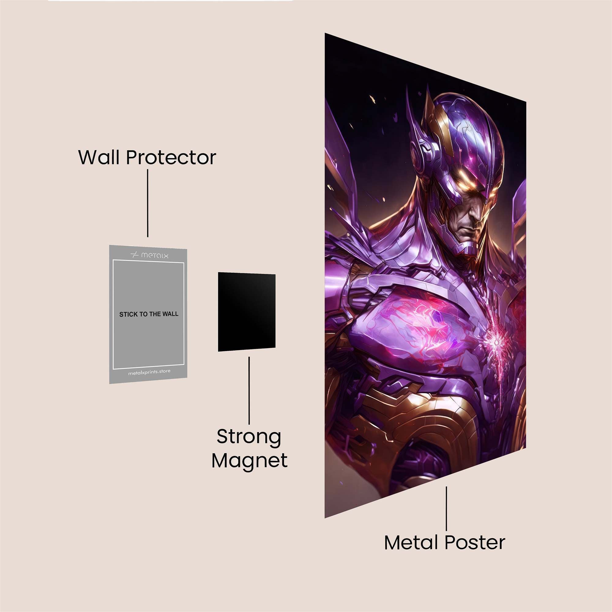Titan Majesty Safe Wall Magnetic / M