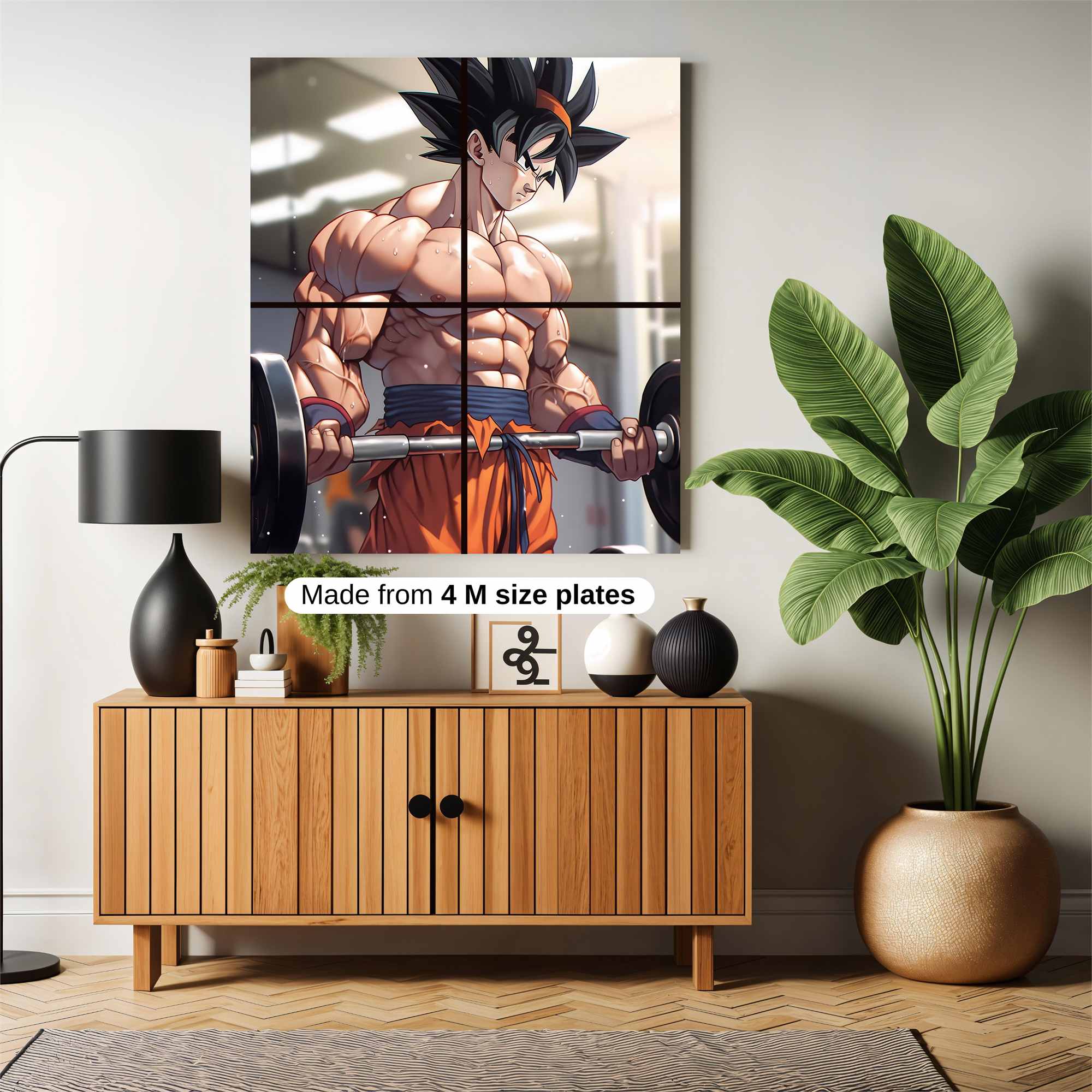 Goku Powerlift Safe Wall Magnetic / M