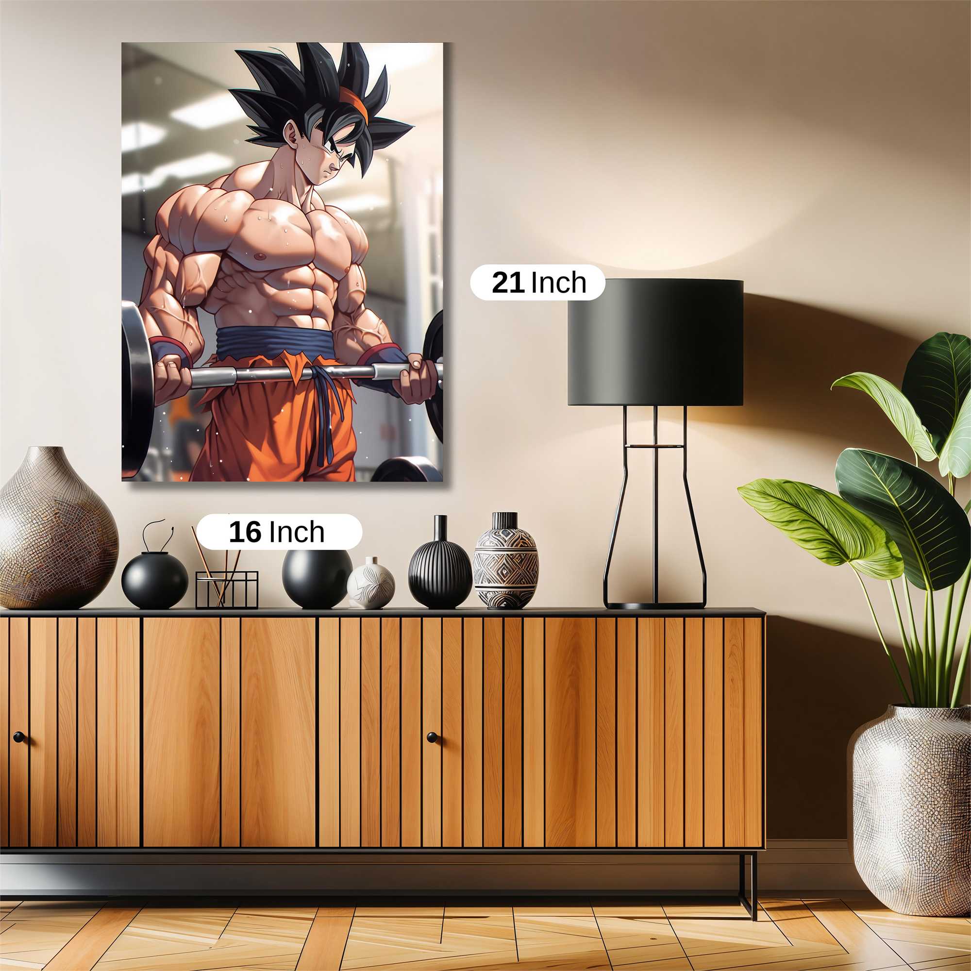 Goku Powerlift Safe Wall Magnetic / M