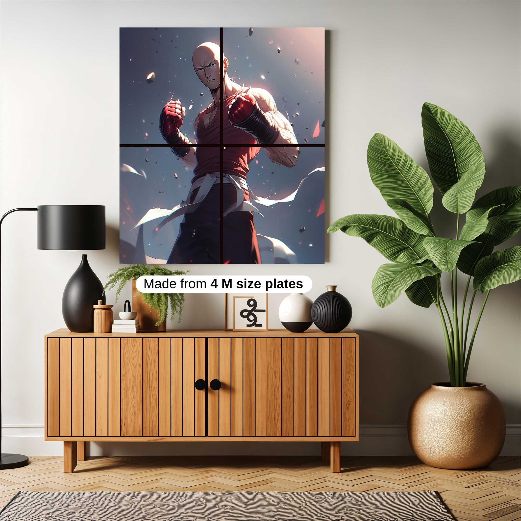 Saitama Fury Safe Wall Magnetic / M