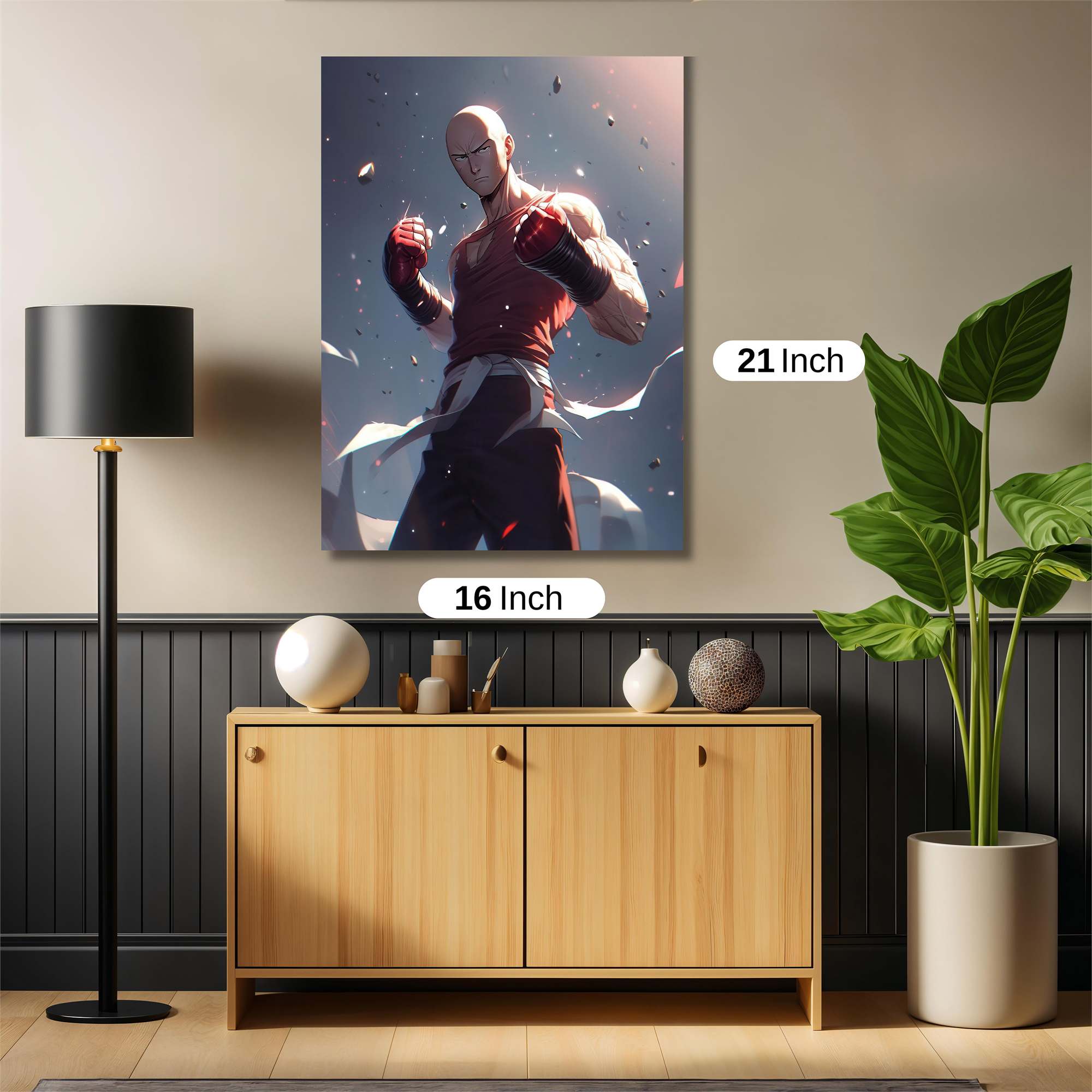 Saitama Fury Safe Wall Magnetic / M