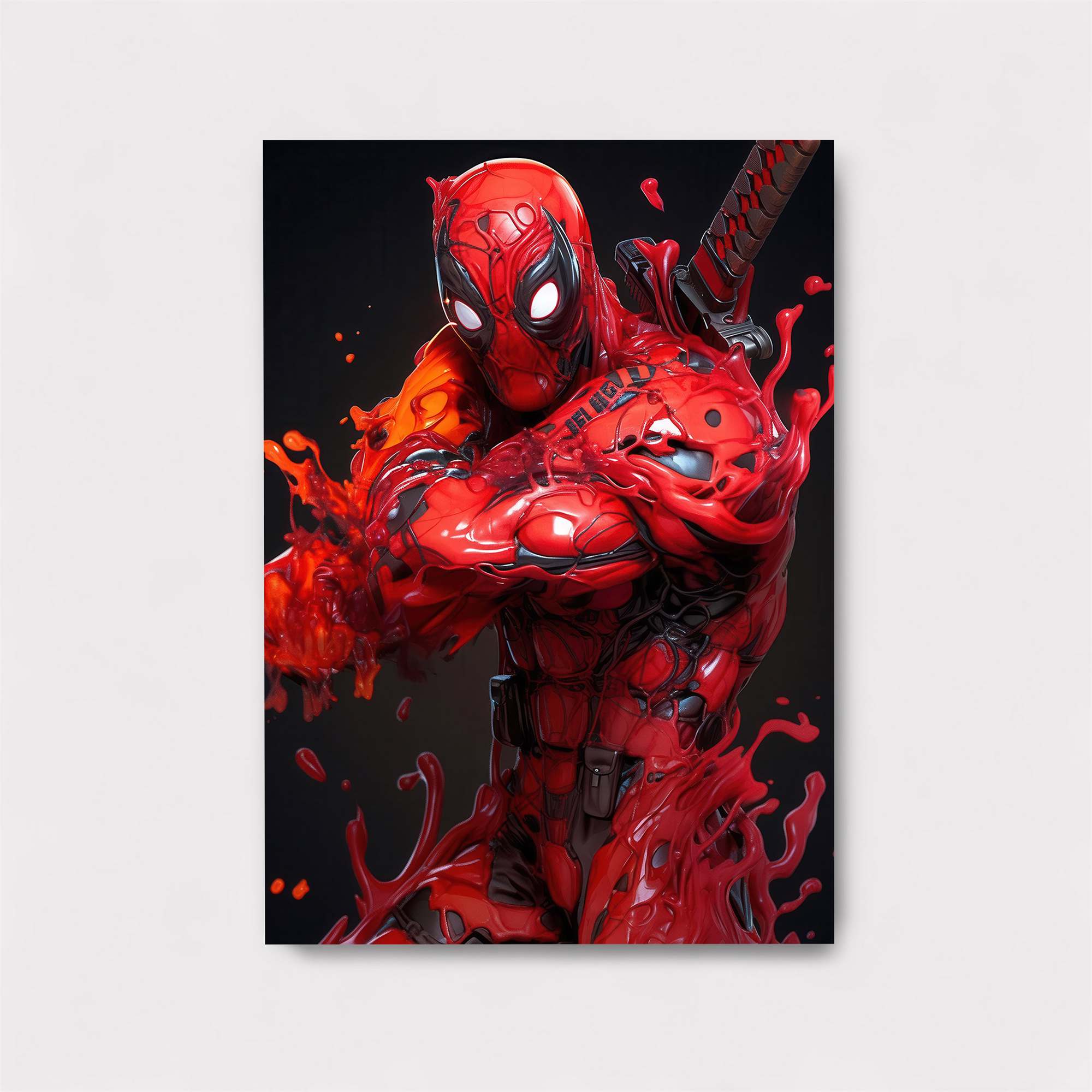 Deadpool Flair Safe Wall Magnetic / M