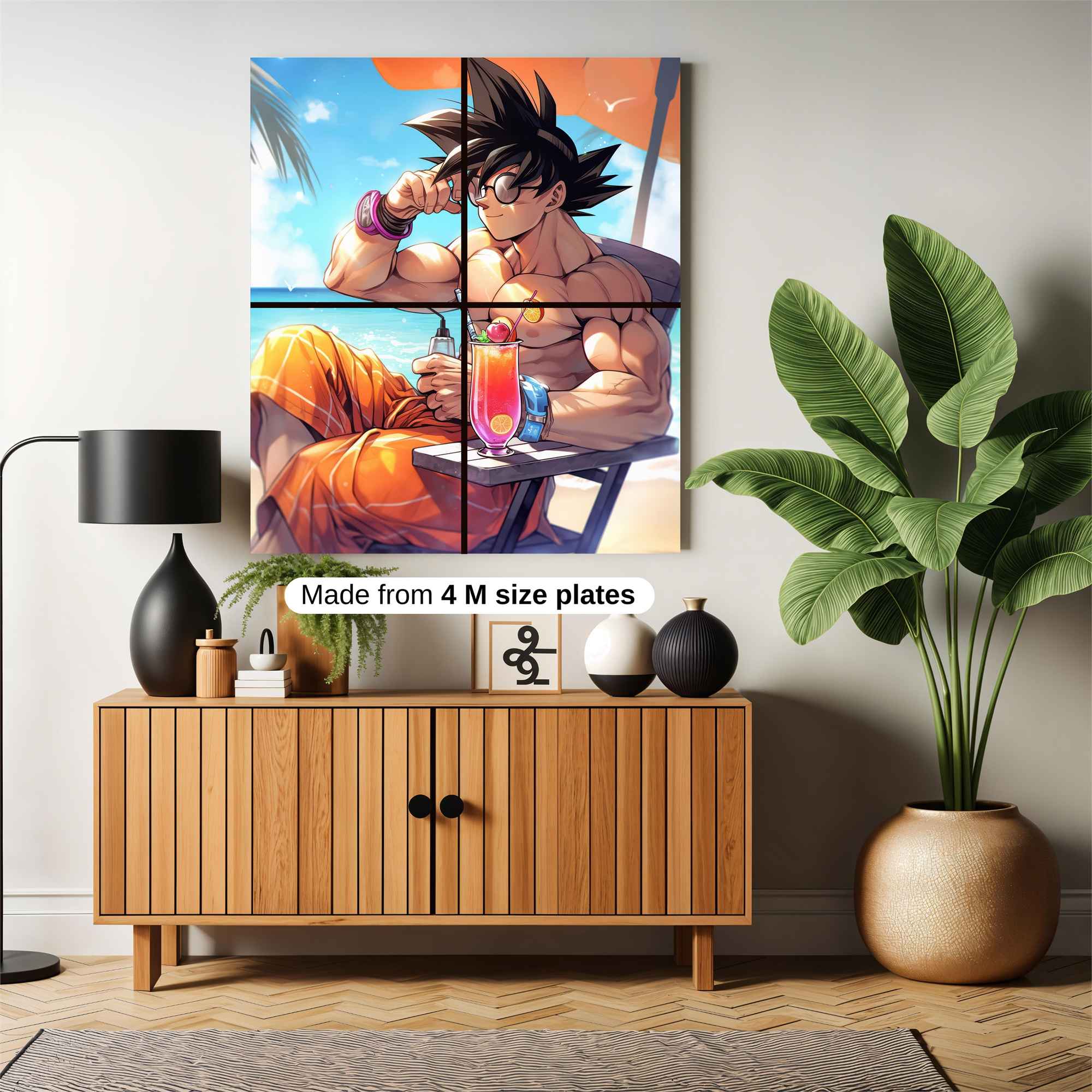 Goku Relaxation Safe Wall Magnetic / M