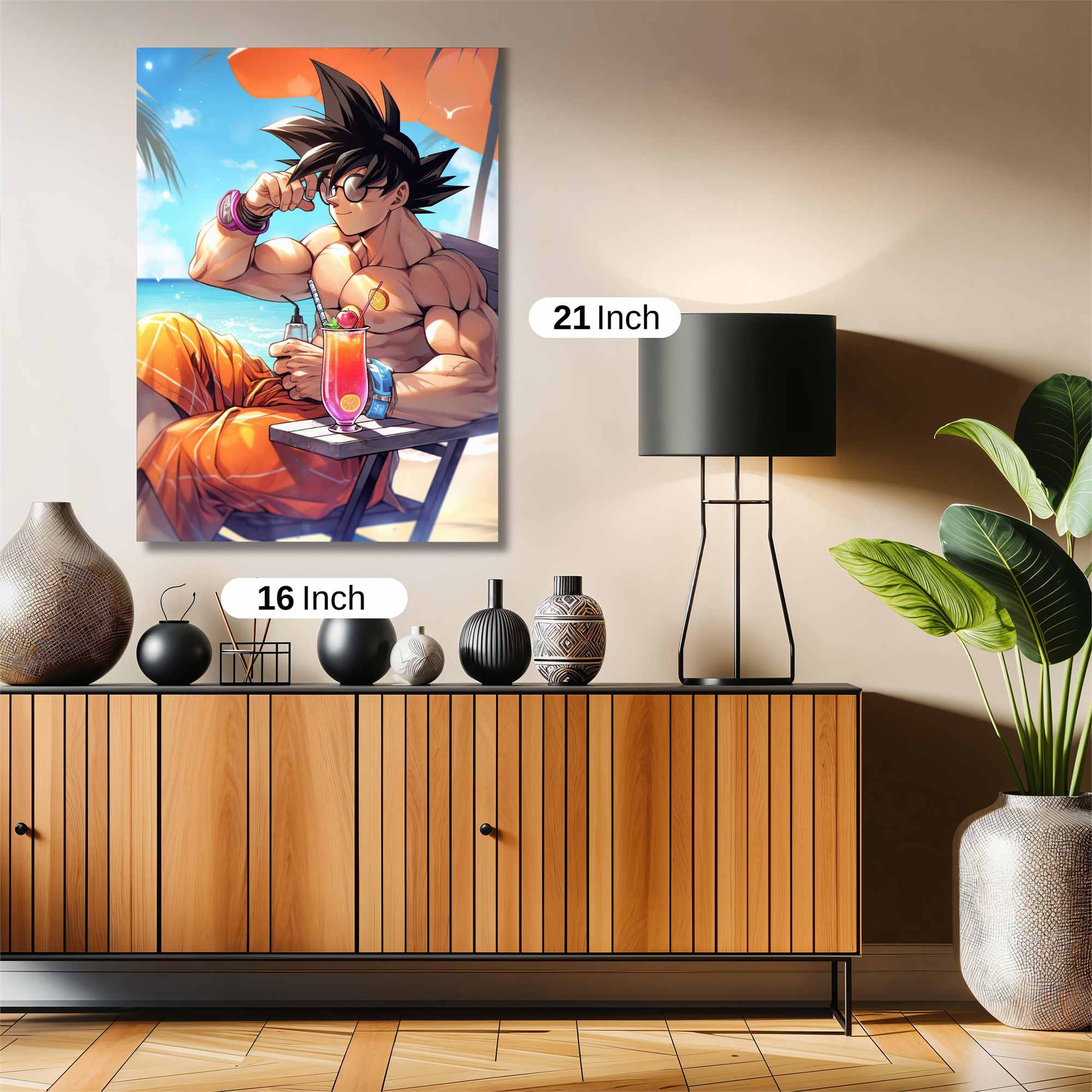 Goku Relaxation Safe Wall Magnetic / M