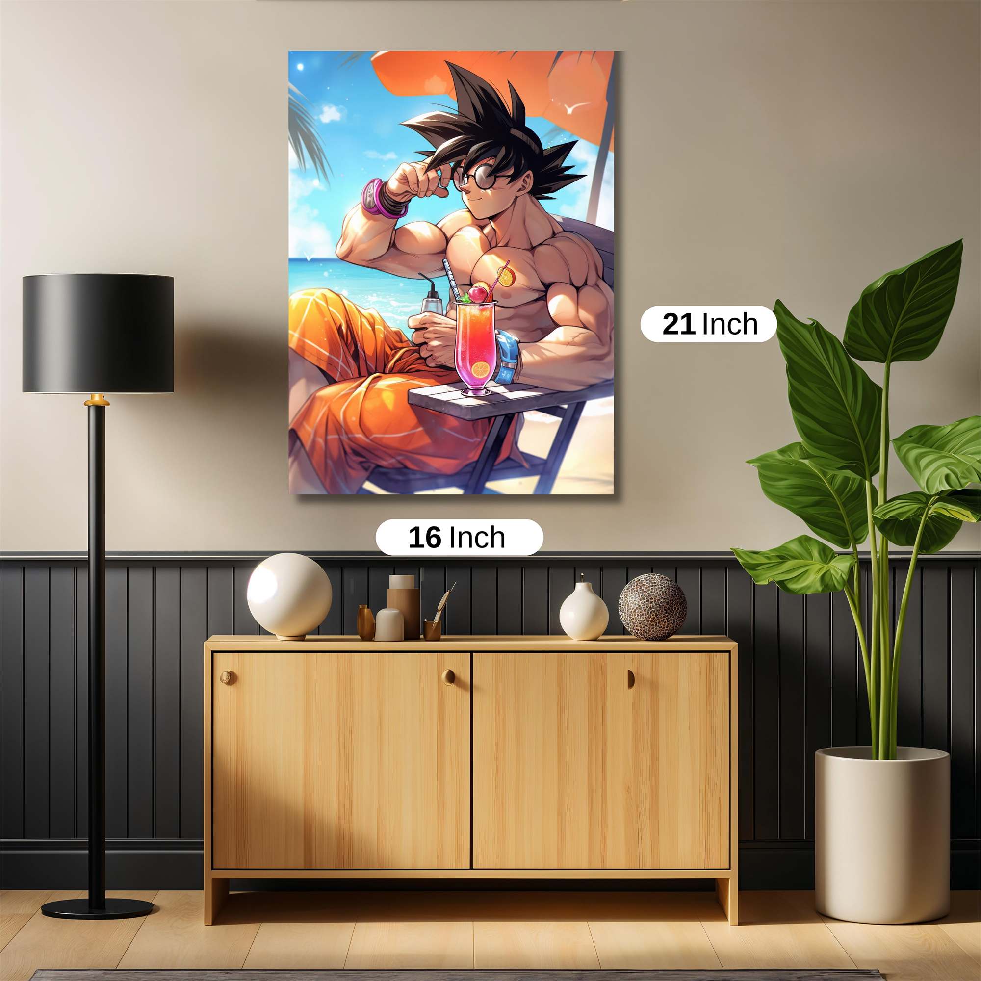 Goku Relaxation Safe Wall Magnetic / M