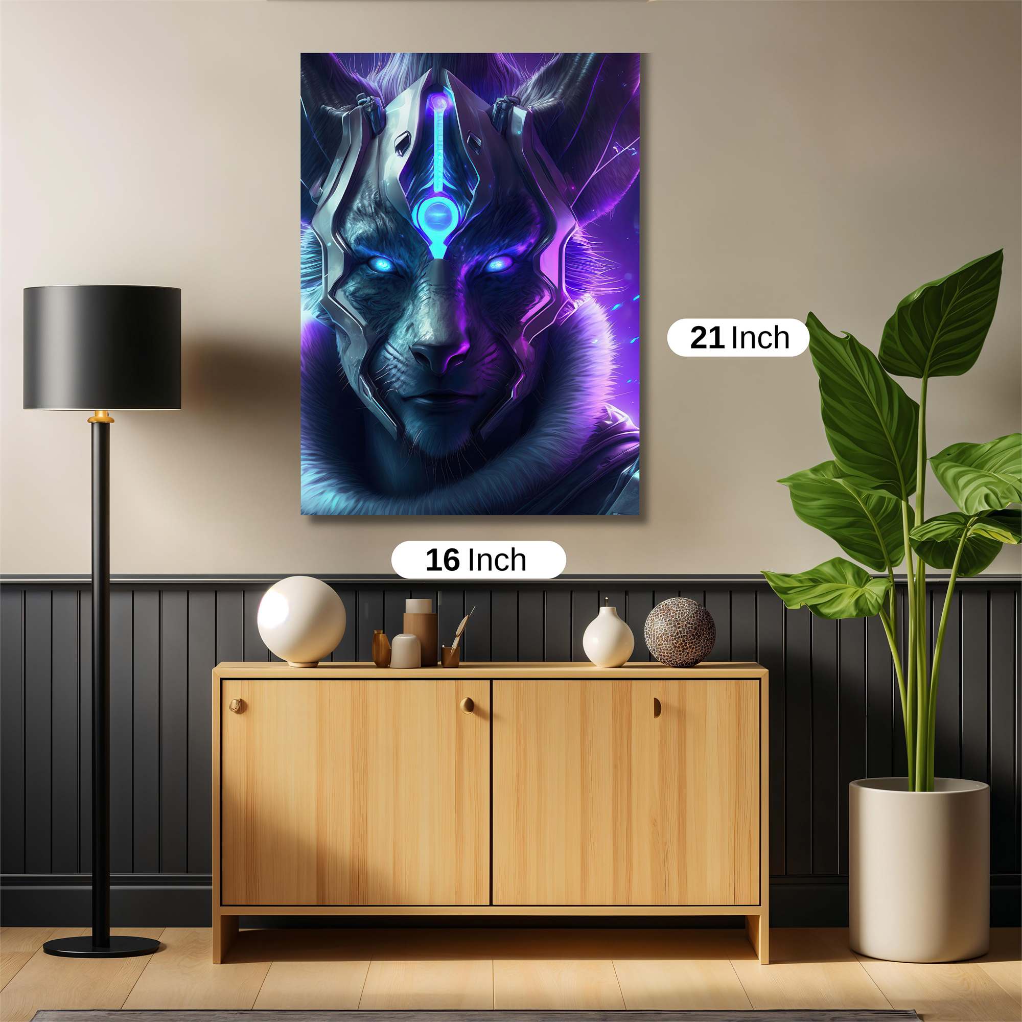 Cyber Lynx Safe Wall Magnetic / M