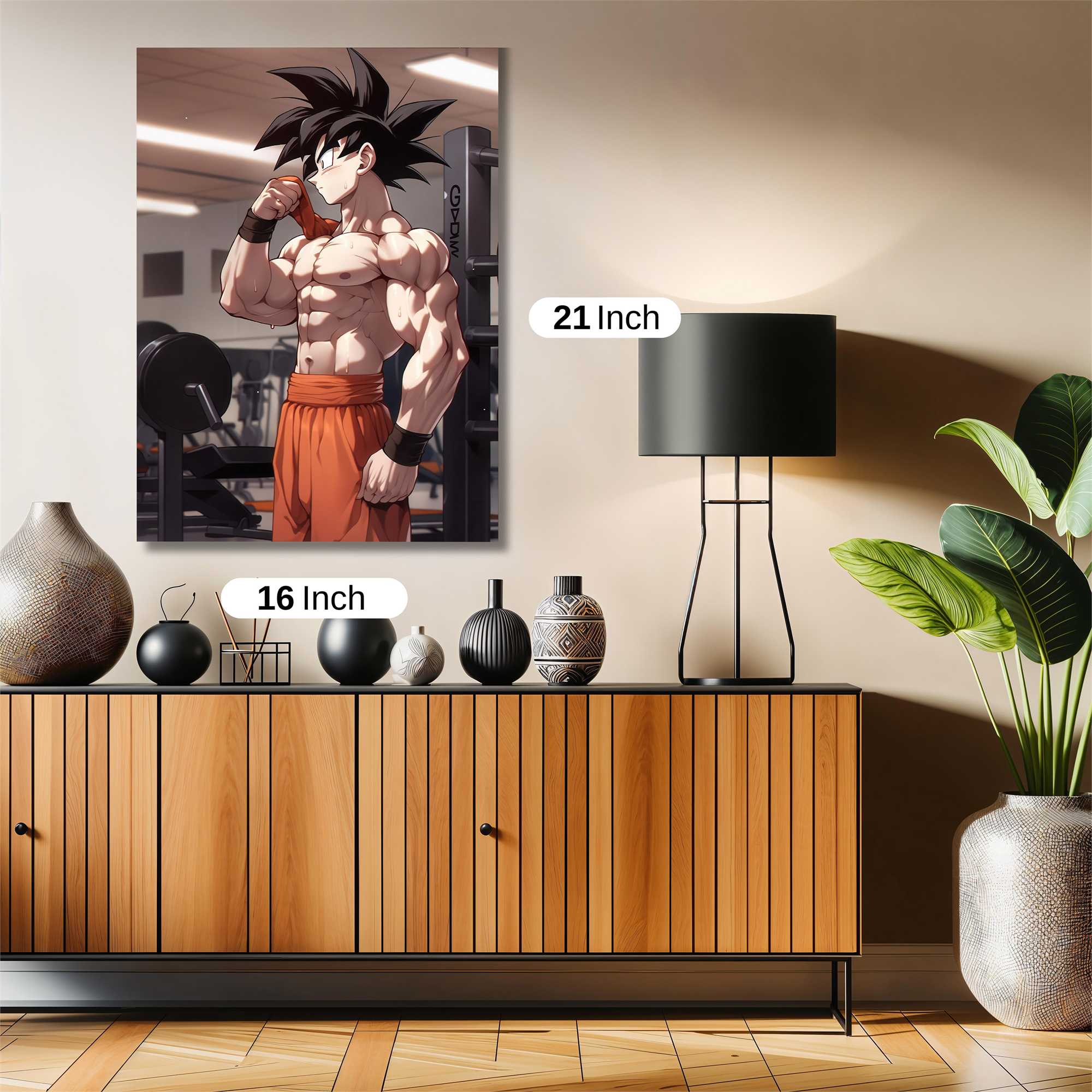 Goku Powerburst Safe Wall Magnetic / M