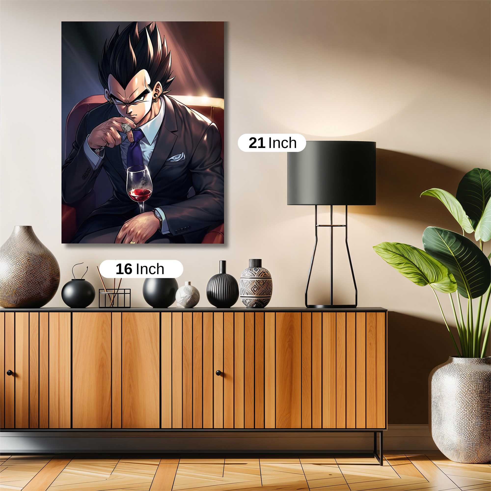 Vegeta Suave Safe Wall Magnetic / M