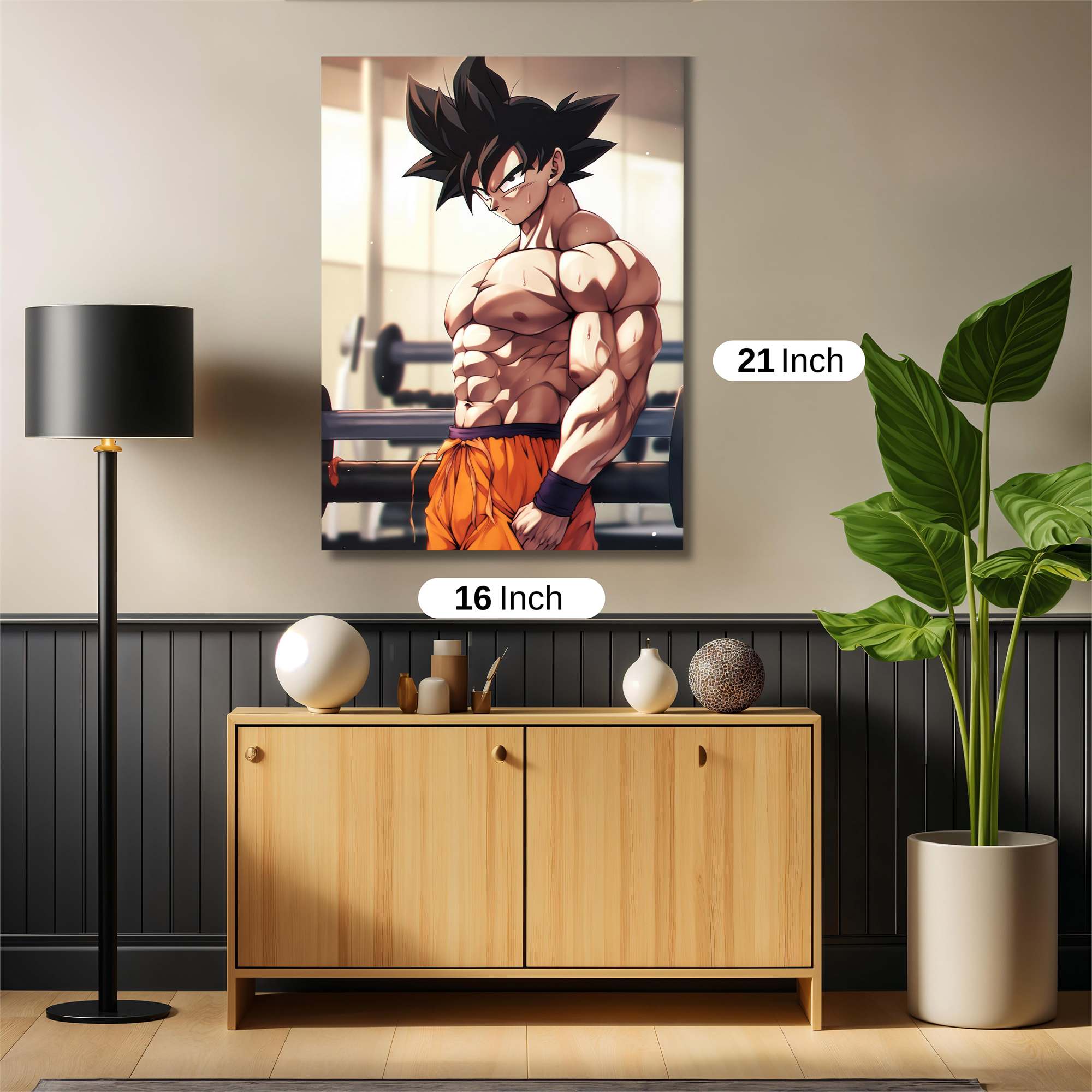 Goku Resolve Safe Wall Magnetic / M