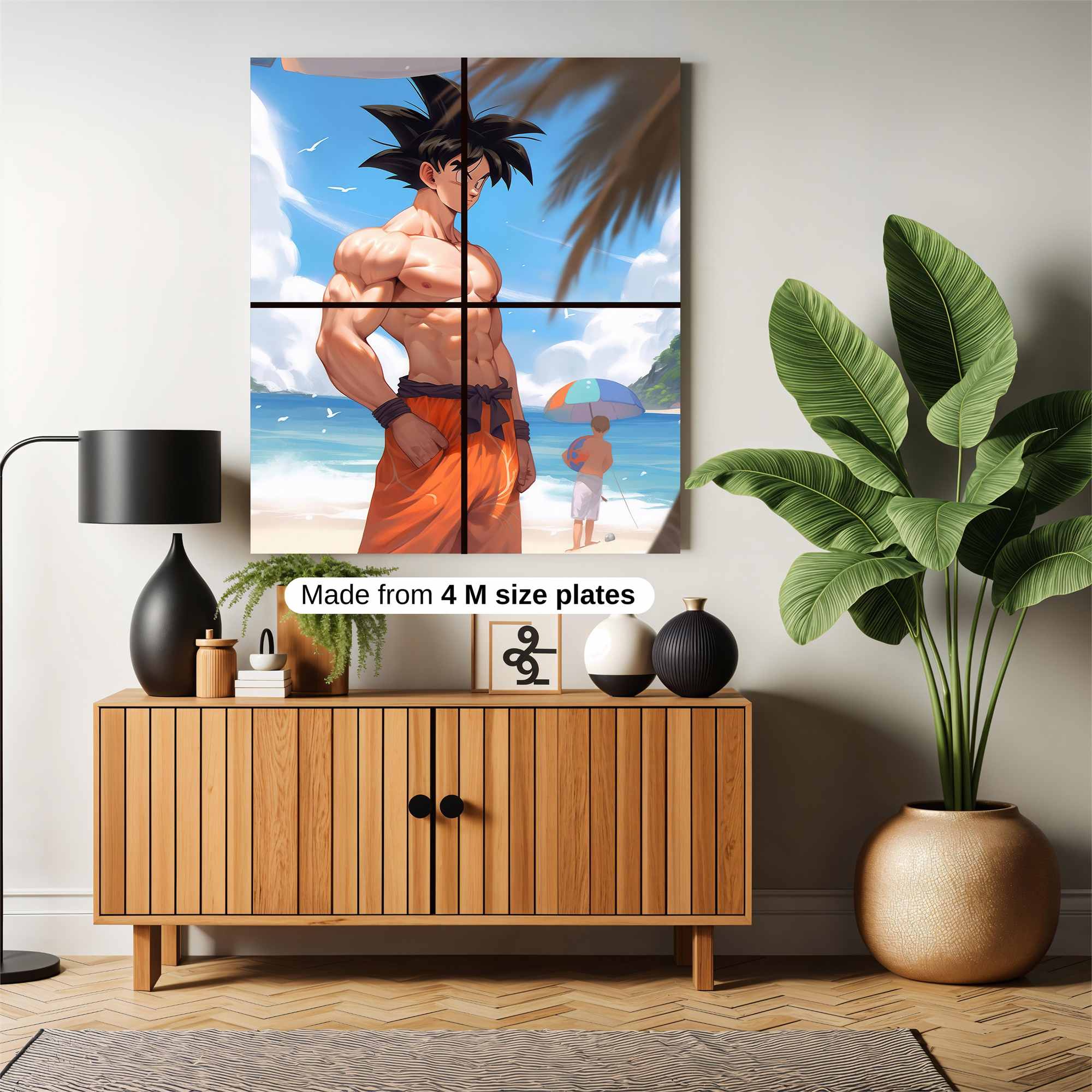Goku Relaxation Safe Wall Magnetic / M