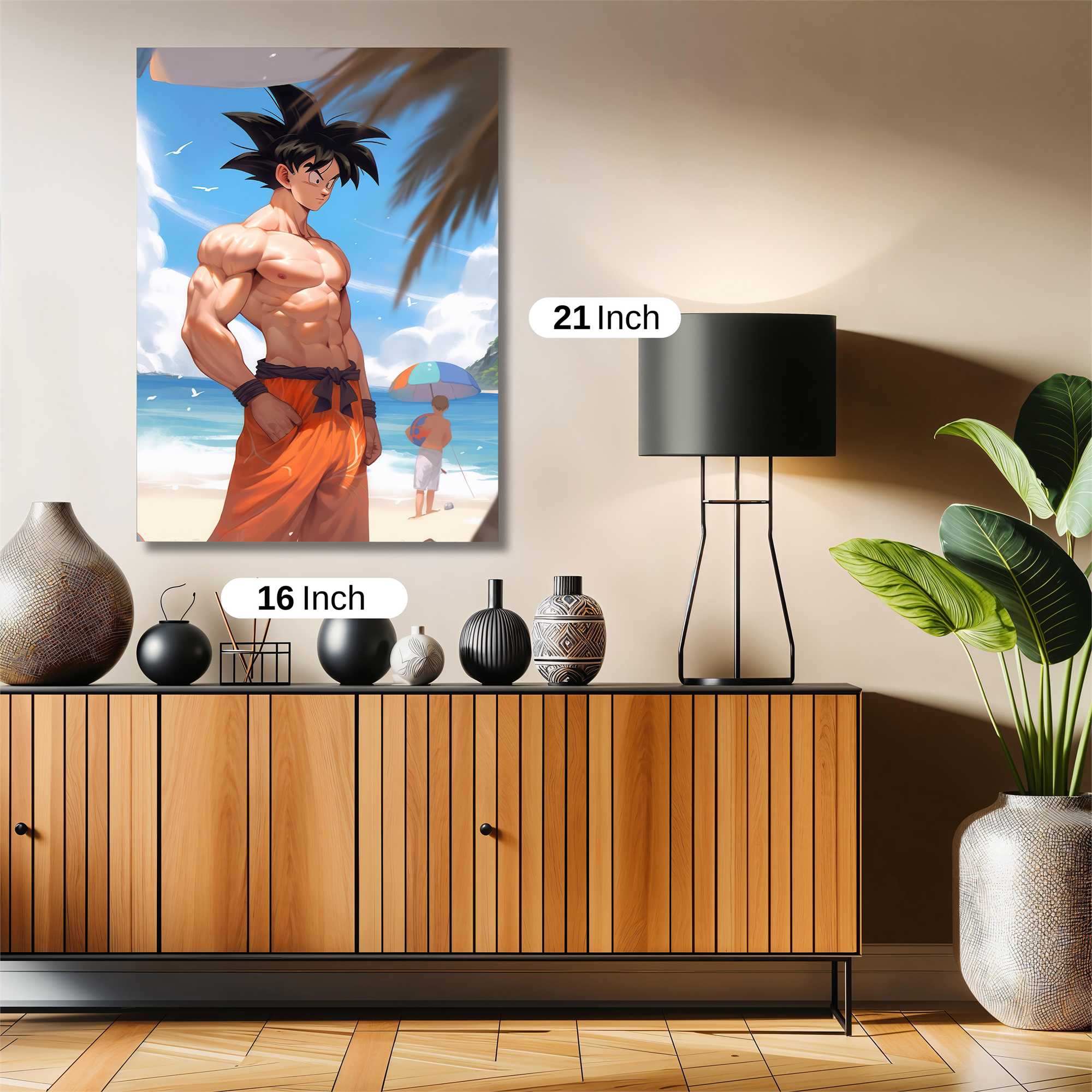 Goku Relaxation Safe Wall Magnetic / M