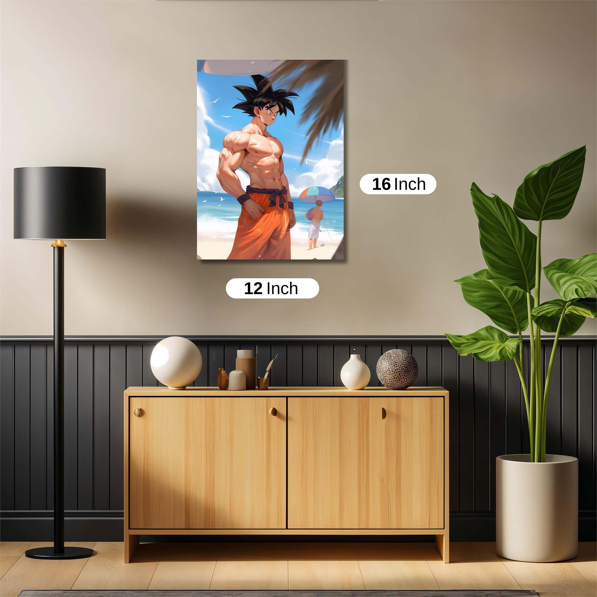 Goku Relaxation Safe Wall Magnetic / M