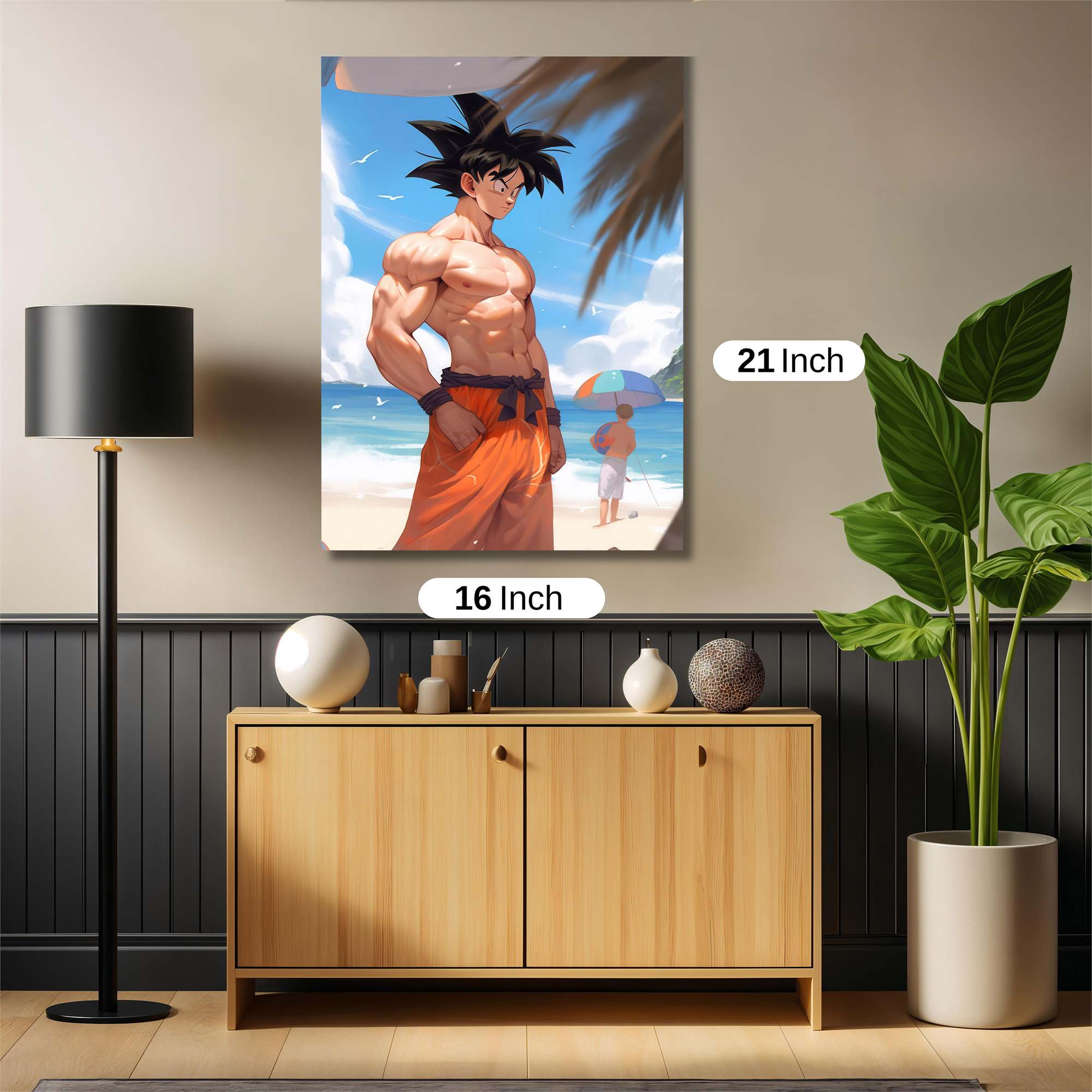 Goku Relaxation Safe Wall Magnetic / M
